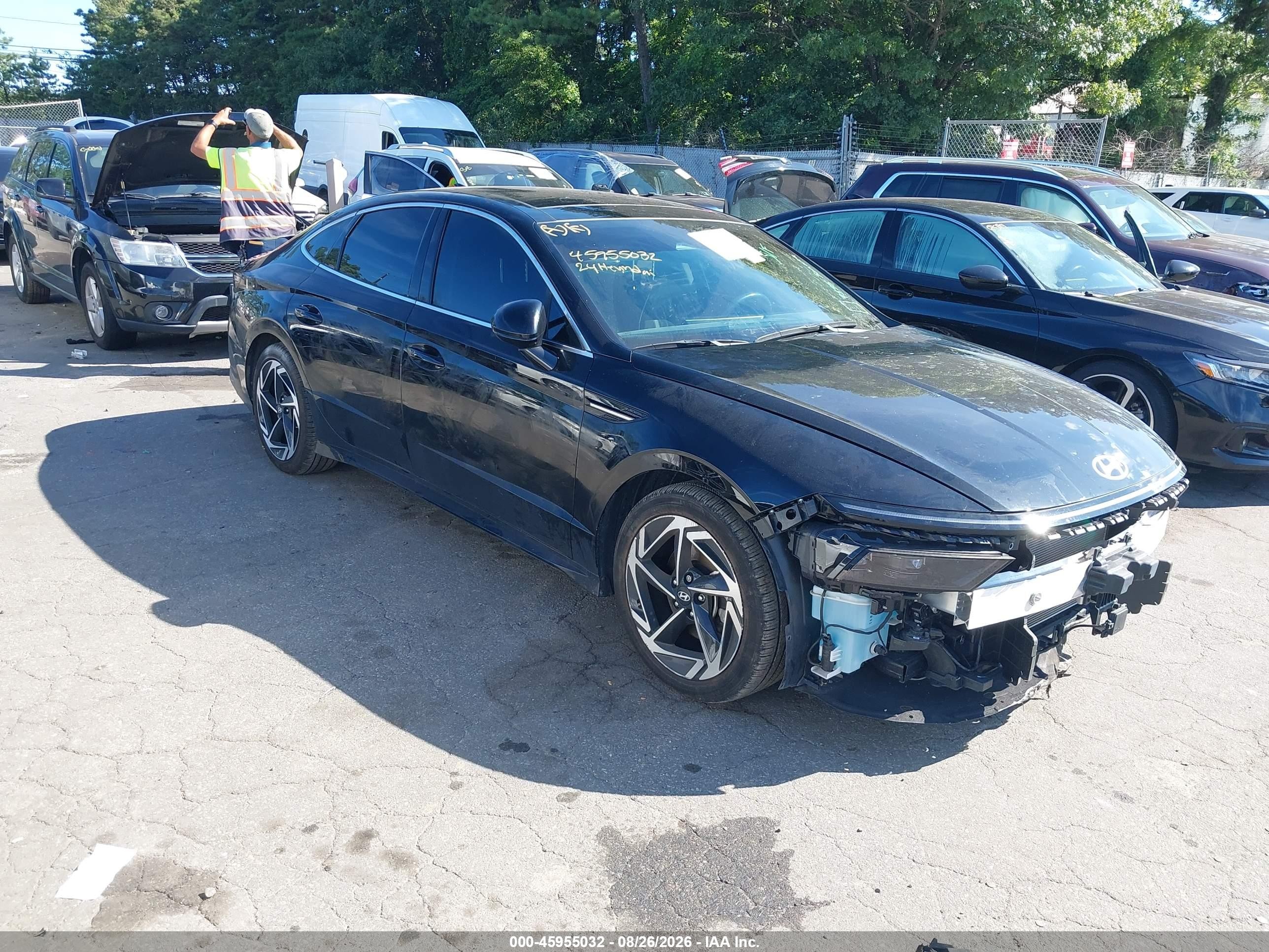 2024 Hyundai Sonata VIN KMHL14JA1RA409135 — IAAI salvage auction photo