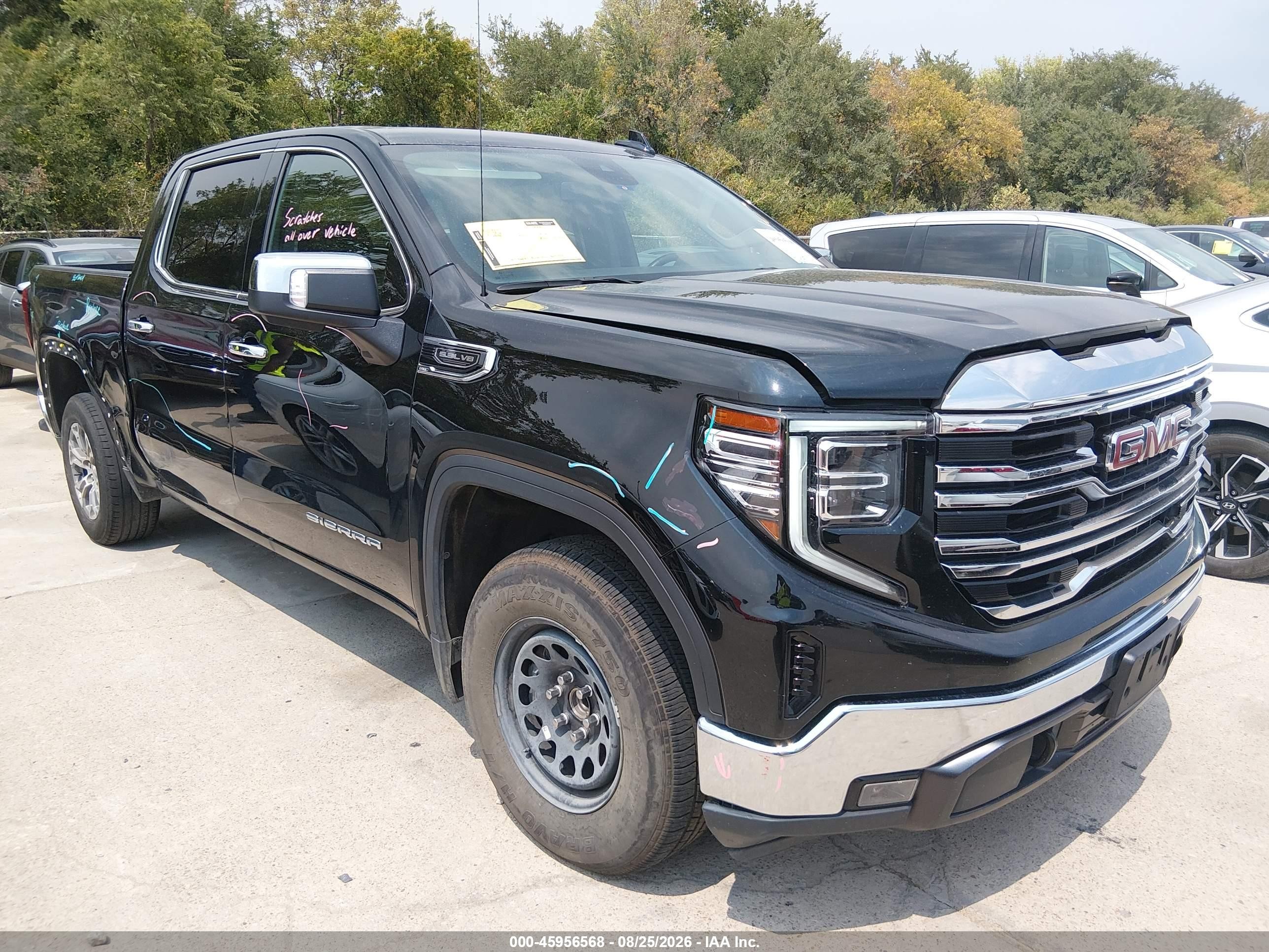 2025 GMC Sierra 1500 VIN 3GTPHDED8SG136613 — IAAI salvage auction photo