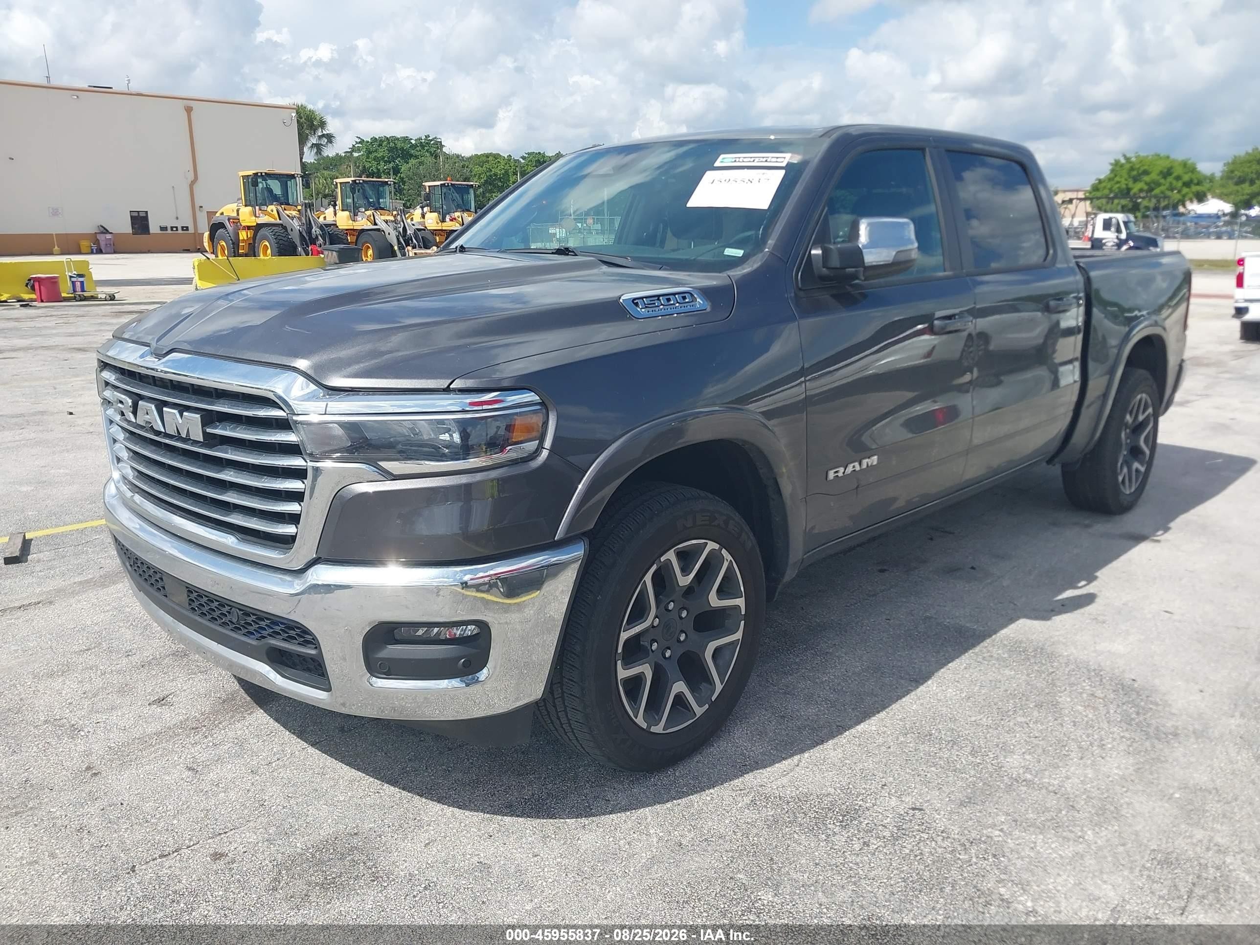 2026 Ram 1500 VIN 1C6SRFJP3TN293145 IAAI salvage auction — Side, Enterprise Vehicles Clear Only (Florida), sold $22,350 on 2026-09-17 (photo 2)