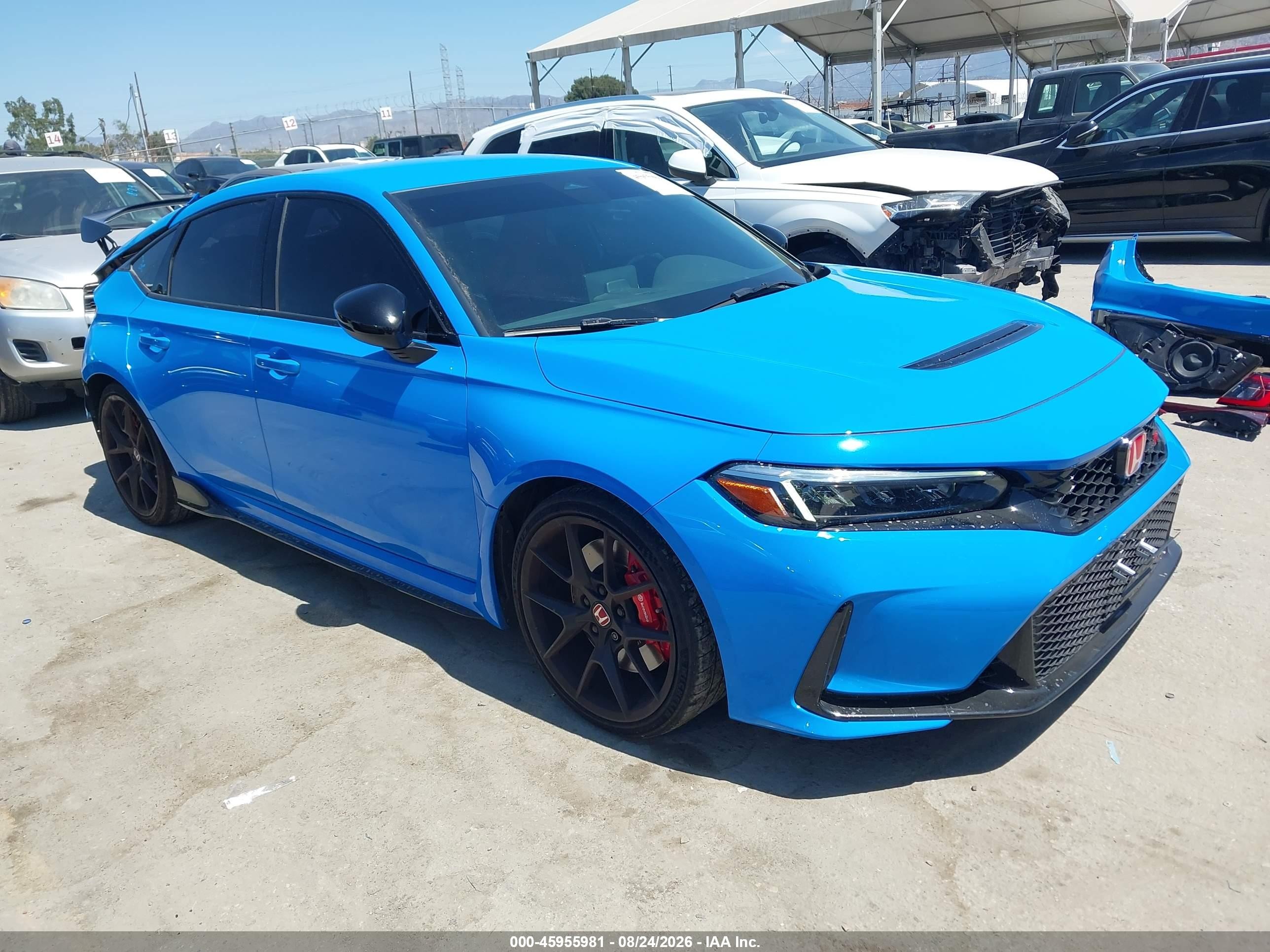 2025 Honda Civic VIN JHMFL5G4XSX002953 — IAAI salvage auction photo