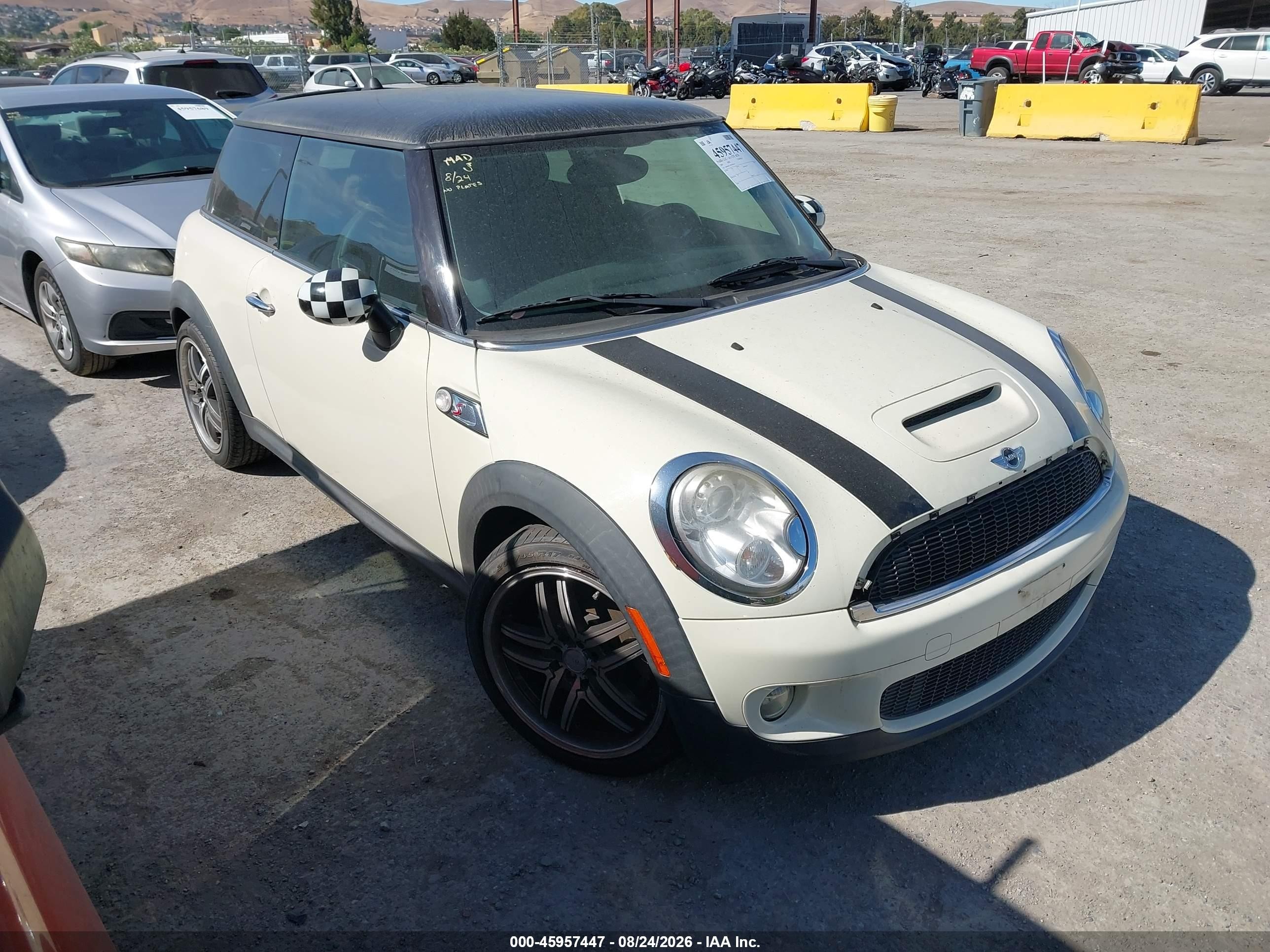 2009 Mini Cooper VIN WMWMF73539TW83756 IAAI salvage auction — Normal Wear, Clear - Dealer Only (California), sold $300 on 2026-09-03 (photo 1)
