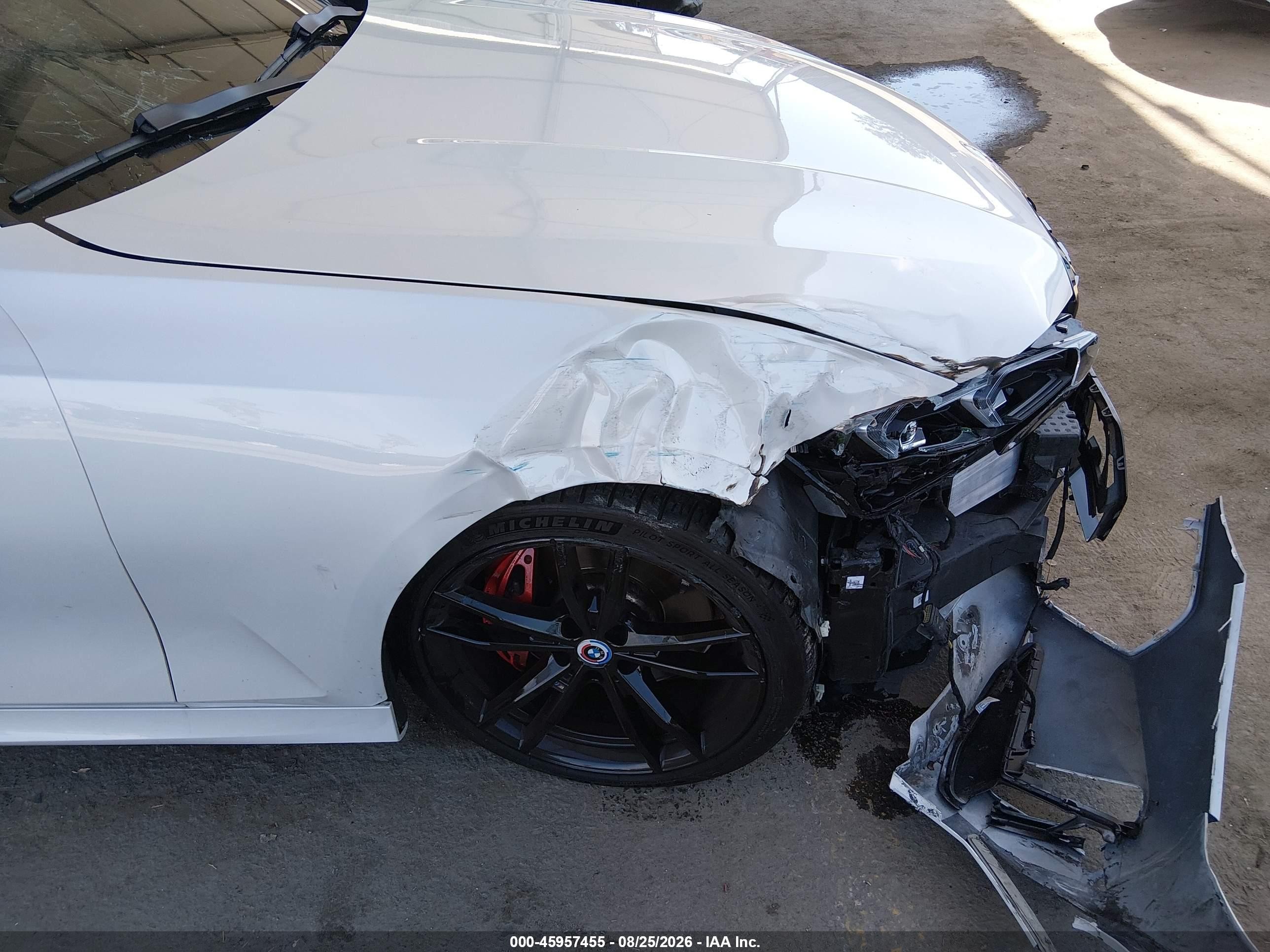 2023 BMW M340i VIN 3MW49FS03P8C80937 IAAI salvage auction — Unknown, Salvage (California), sold $20,400 on 2026-09-14 (photo 6)