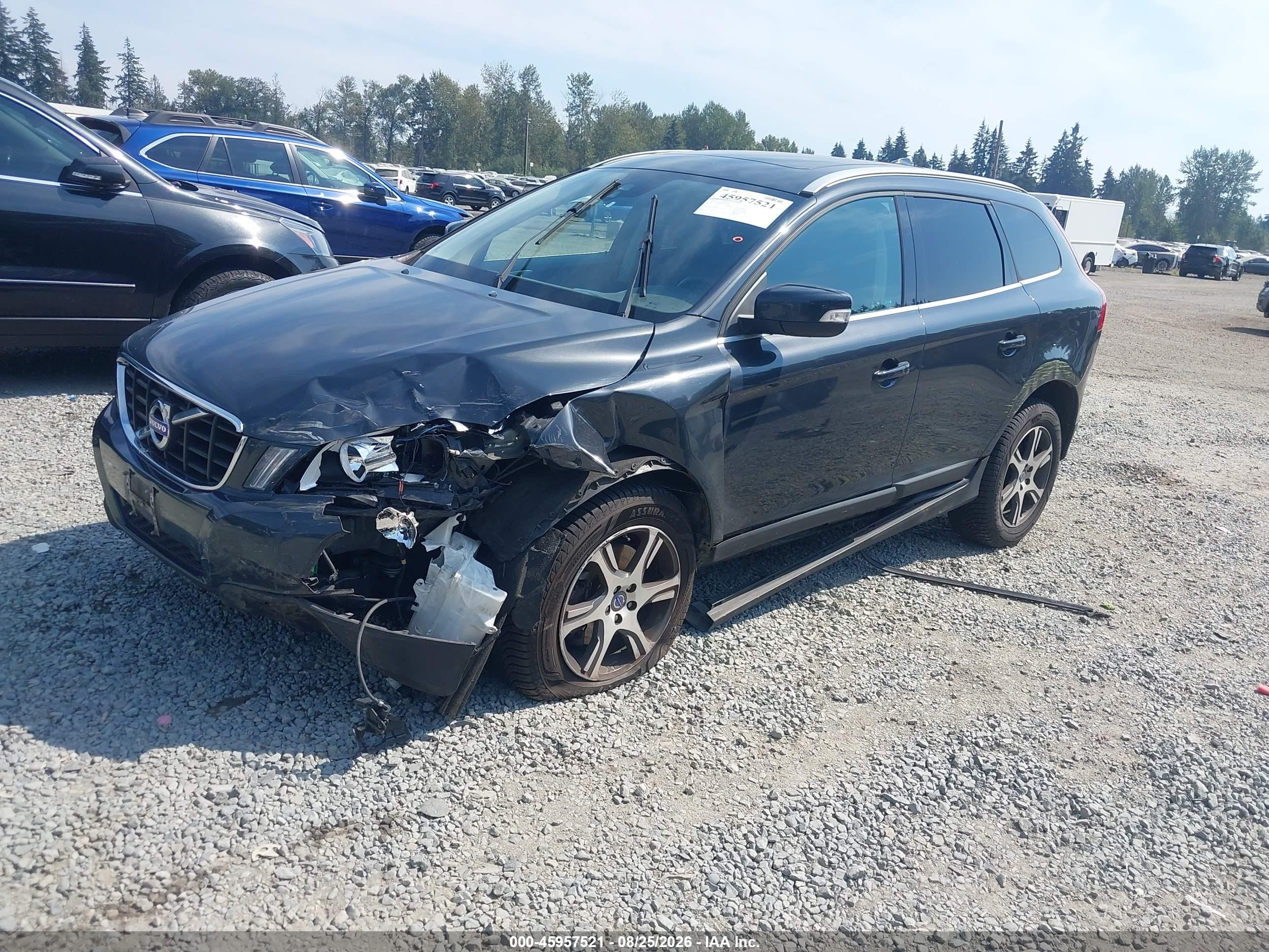 2013 Volvo XC60 VIN YV4902DZ4D2429158 IAAI salvage auction — Unknown, Bill Of Sale (Washington), sold $650 on 2026-09-11 (photo 2)