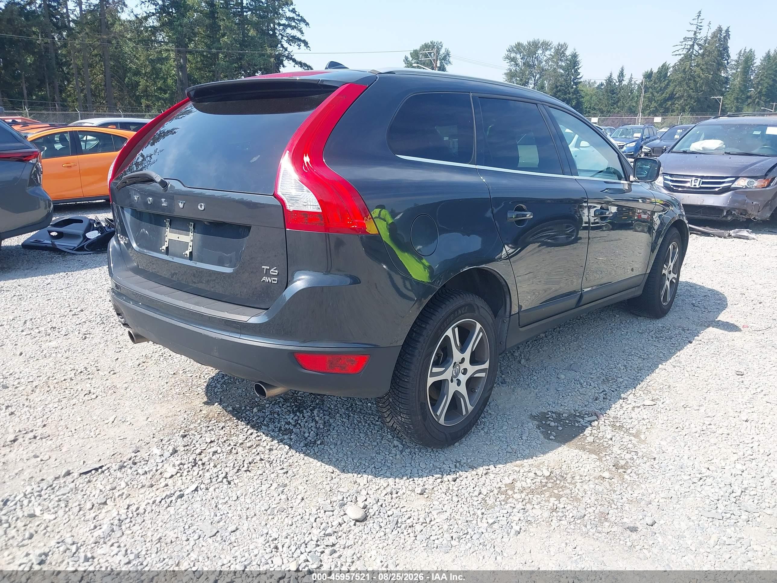 2013 Volvo XC60 VIN YV4902DZ4D2429158 IAAI salvage auction — Unknown, Bill Of Sale (Washington), sold $650 on 2026-09-11 (photo 4)