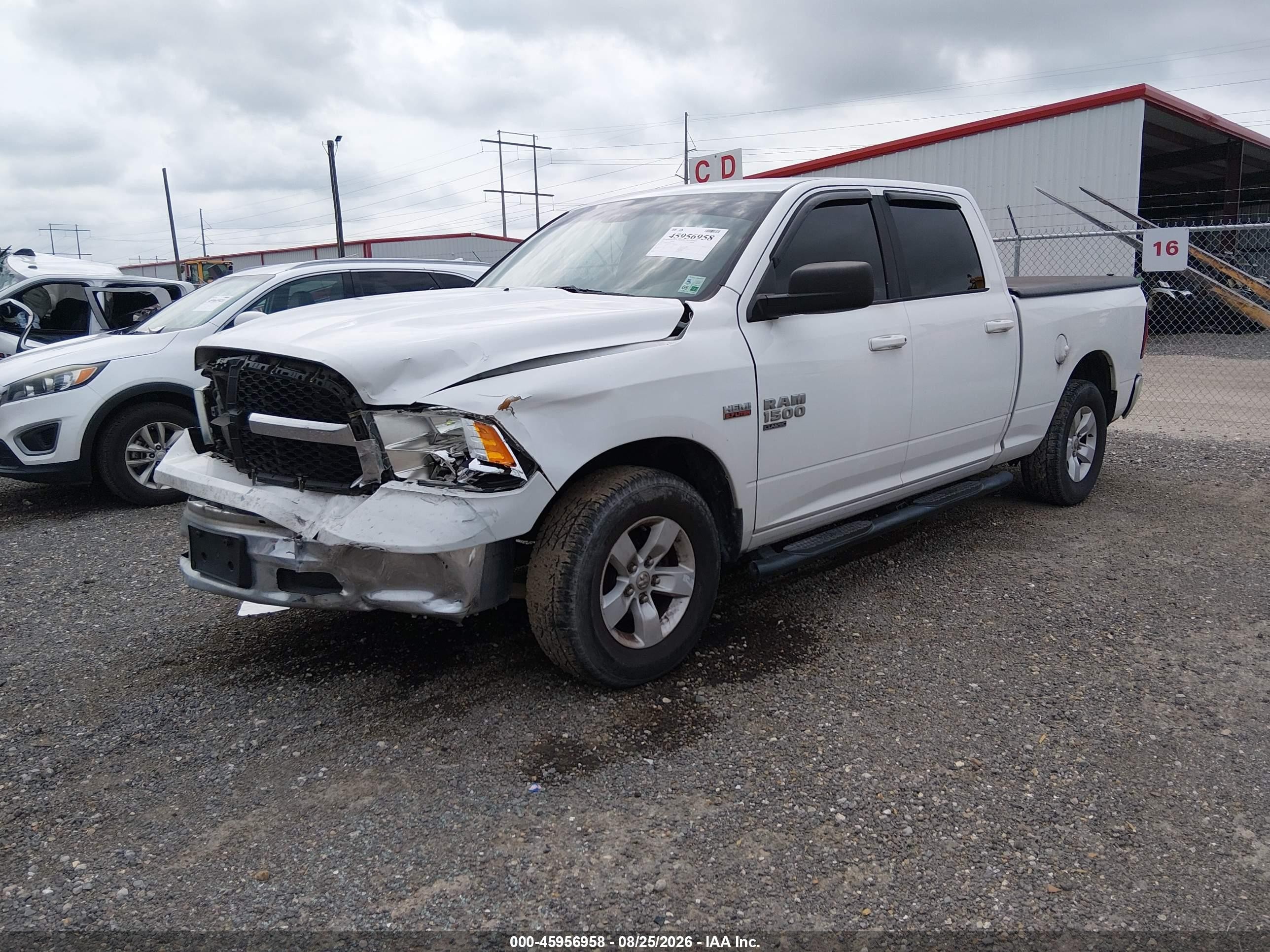 2019 Ram 1500 VIN 1C6RR6TT8KS510049 IAAI salvage auction — Front End, Salvage (Louisiana), sold $4,500 on 2026-09-18 (photo 2)