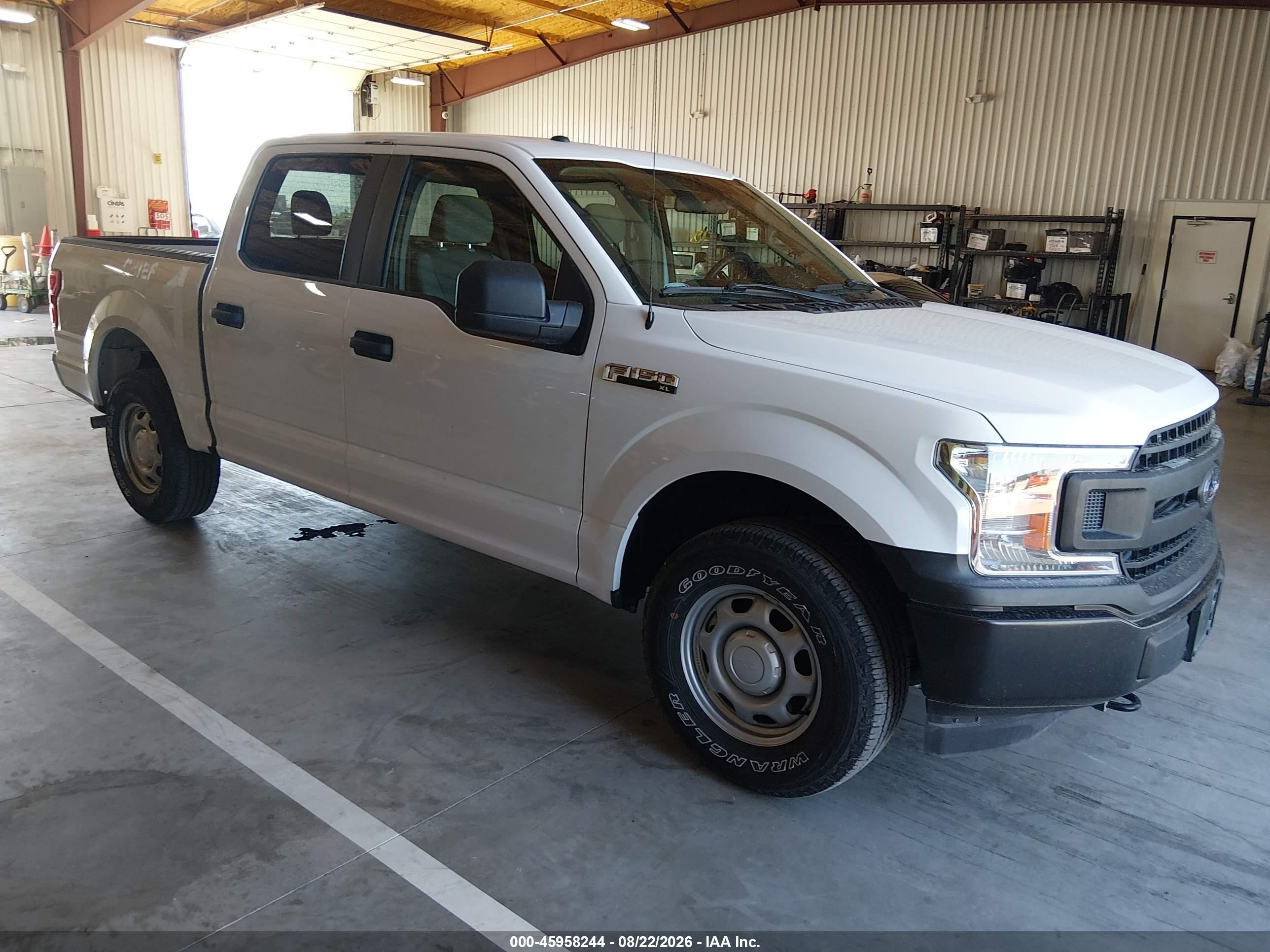2018 Ford F-150 VIN 1FTEW1EB0JKF08544 — IAAI salvage auction photo