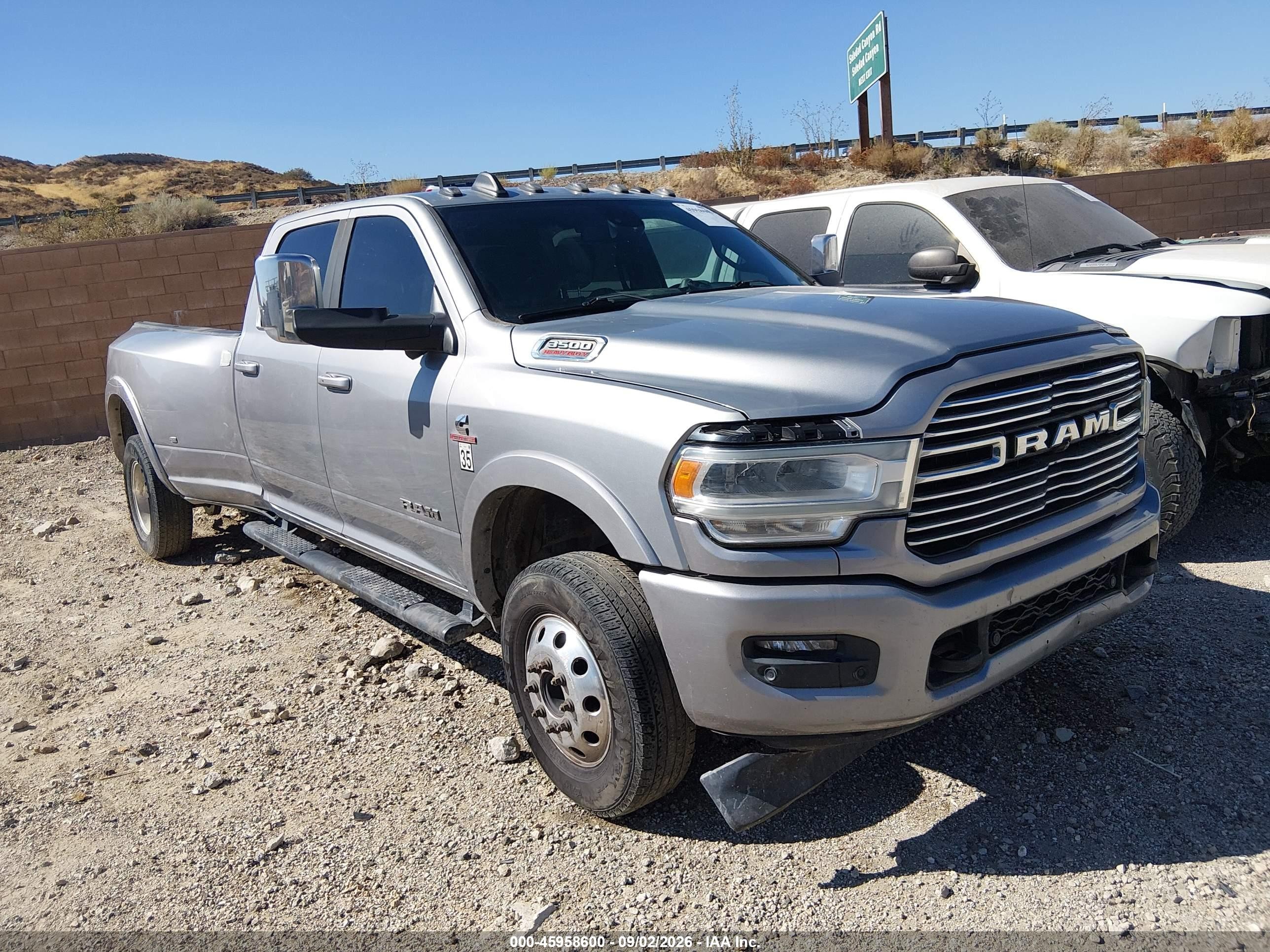 2021 Ram 3500 VIN 3C63RRJLXMG567342 — IAAI salvage auction photo