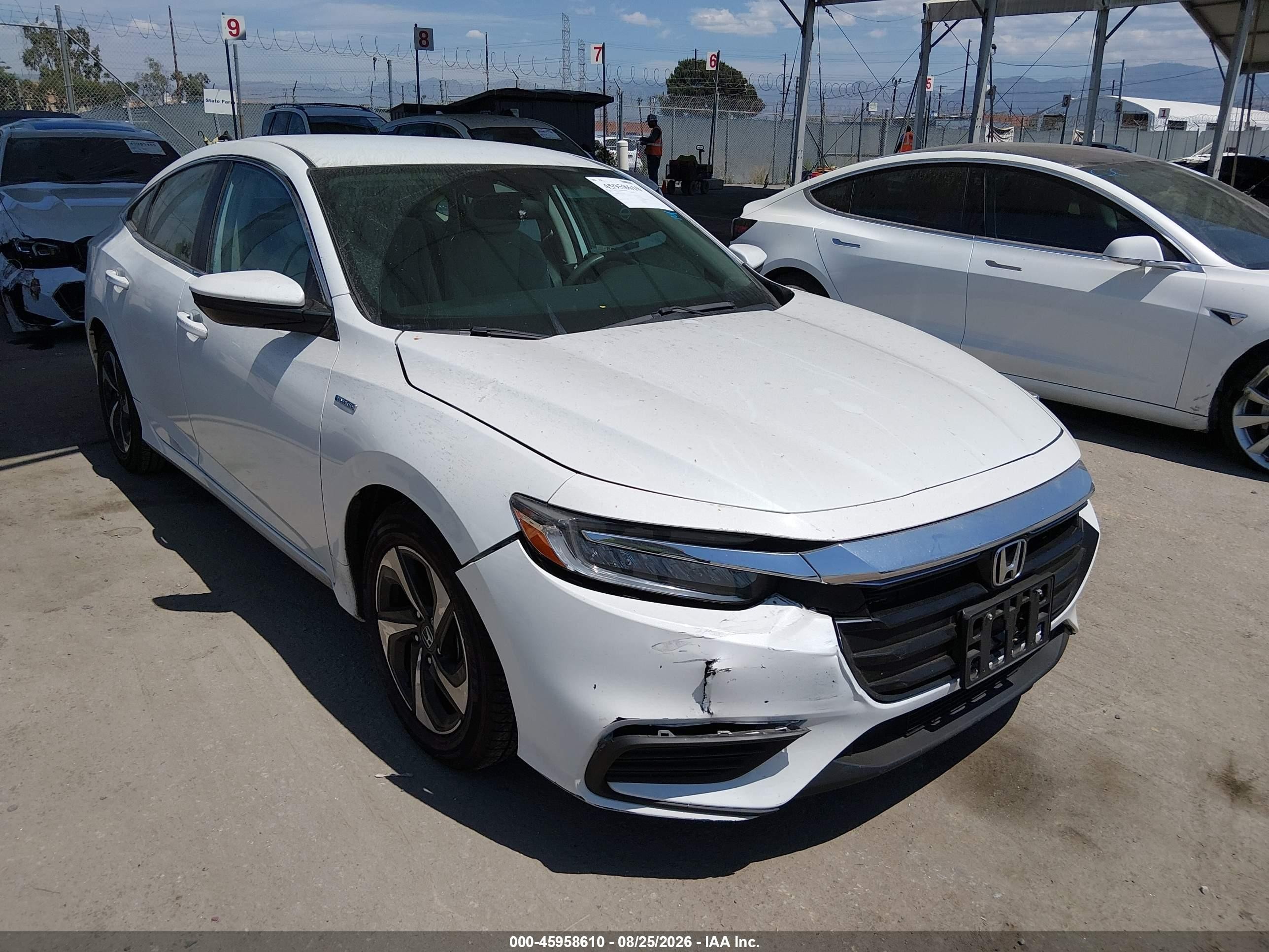2022 Honda Insight VIN 19XZE4F56NE013644 — IAAI salvage auction photo