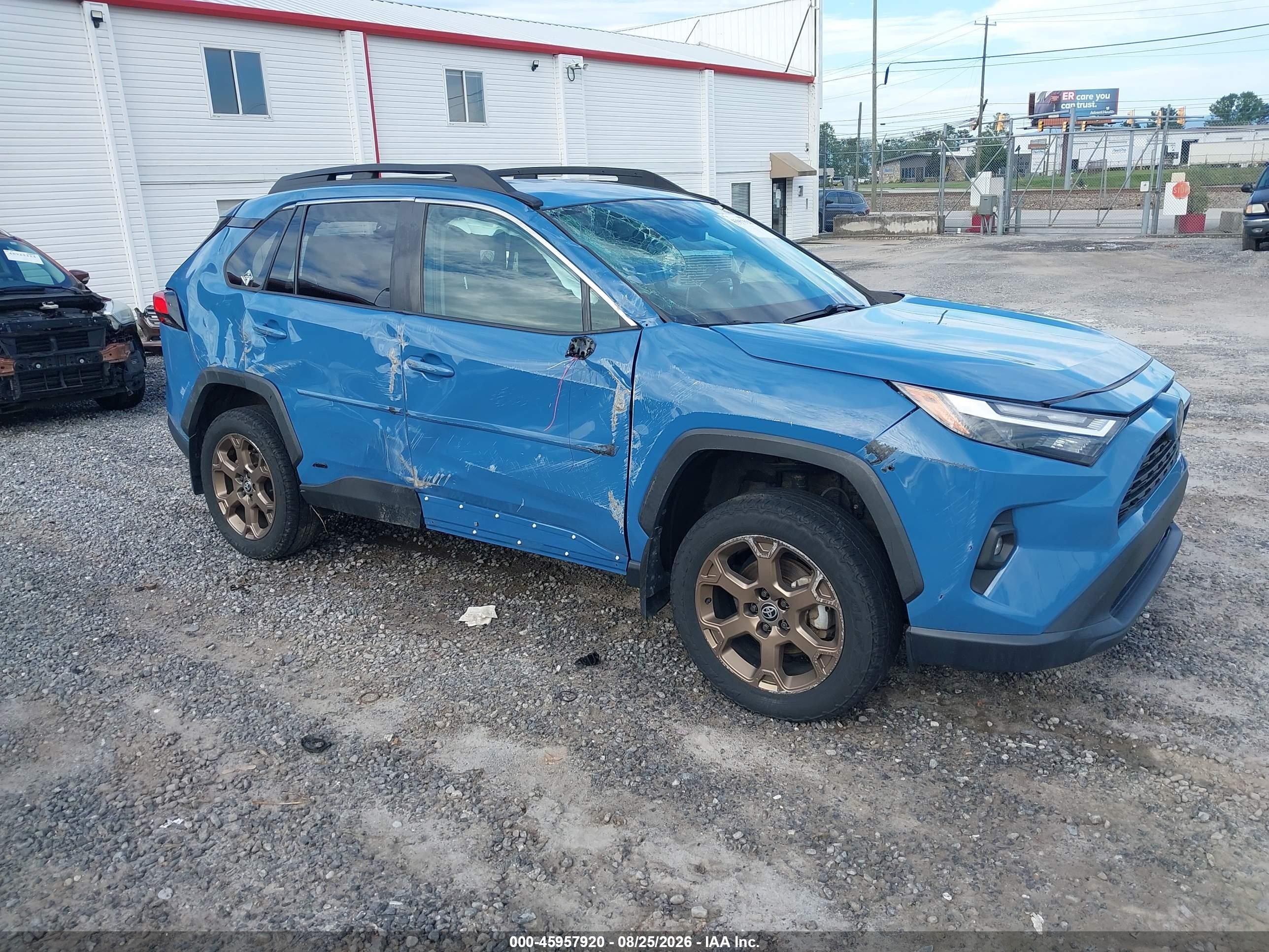2023 Toyota RAV4 Hybrid VIN 2T3UWRFV3PW154389 — IAAI salvage auction photo