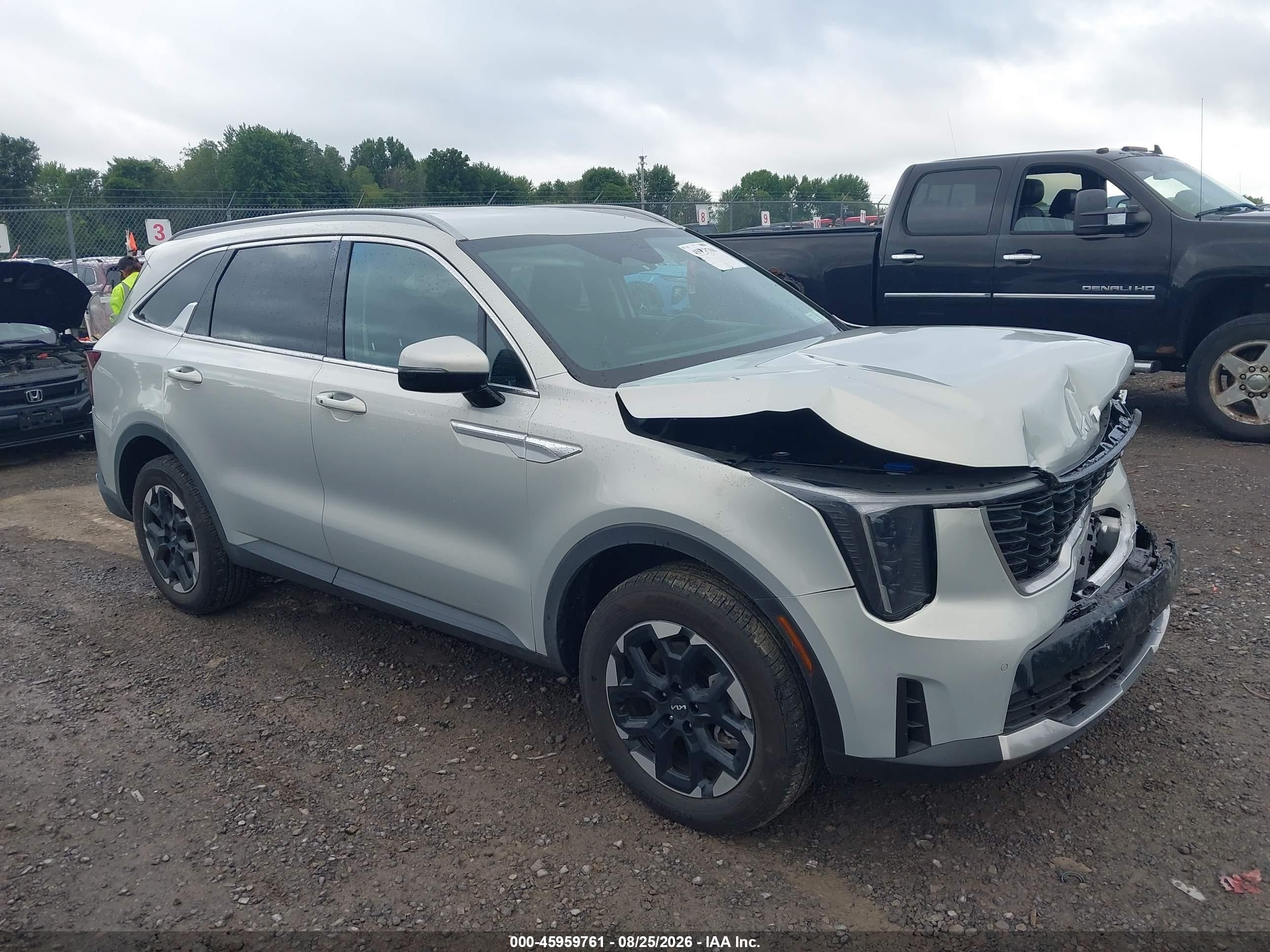 2026 Kia Sorento VIN 5XYRLDJC0TG453435 — IAAI salvage auction photo