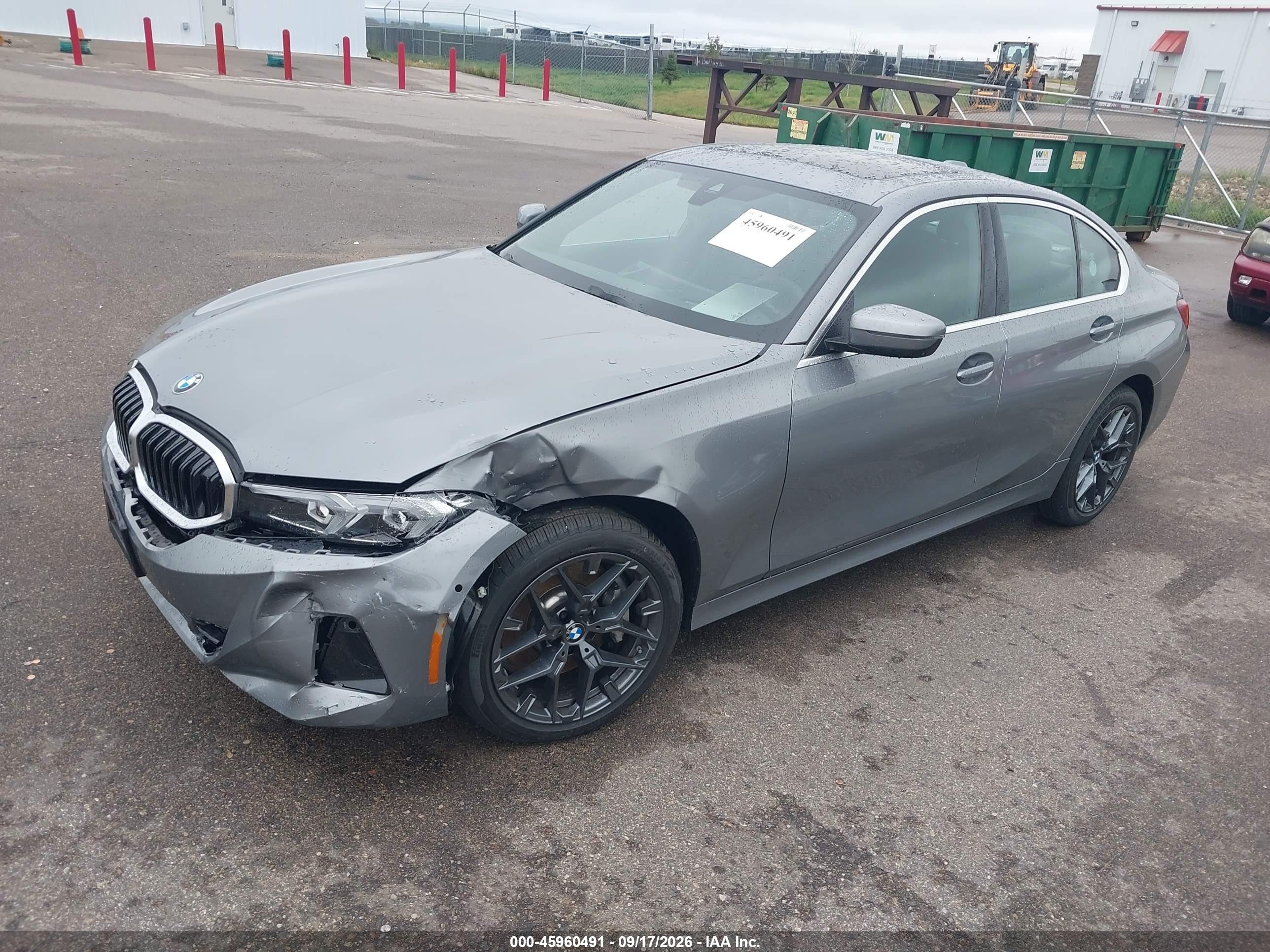 2026 BMW 3er VIN 3MW89CW07T8G53031 IAAI salvage auction — Unknown, Clear (Arizona), sold $19,300 on 2026-09-25 (photo 2)