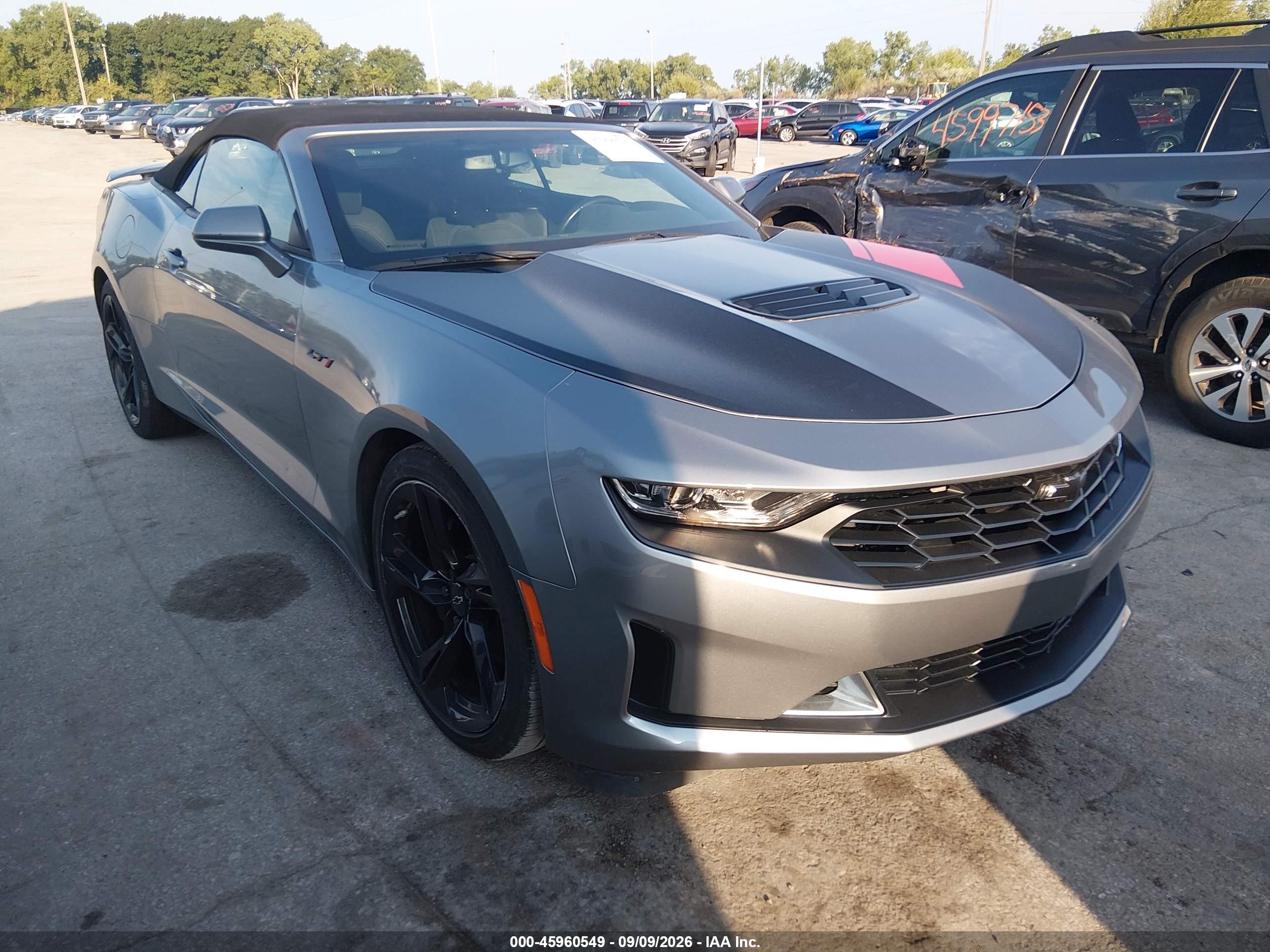 2023 Chevrolet Camaro VIN 1G1FF3D70P0114424 — IAAI salvage auction photo