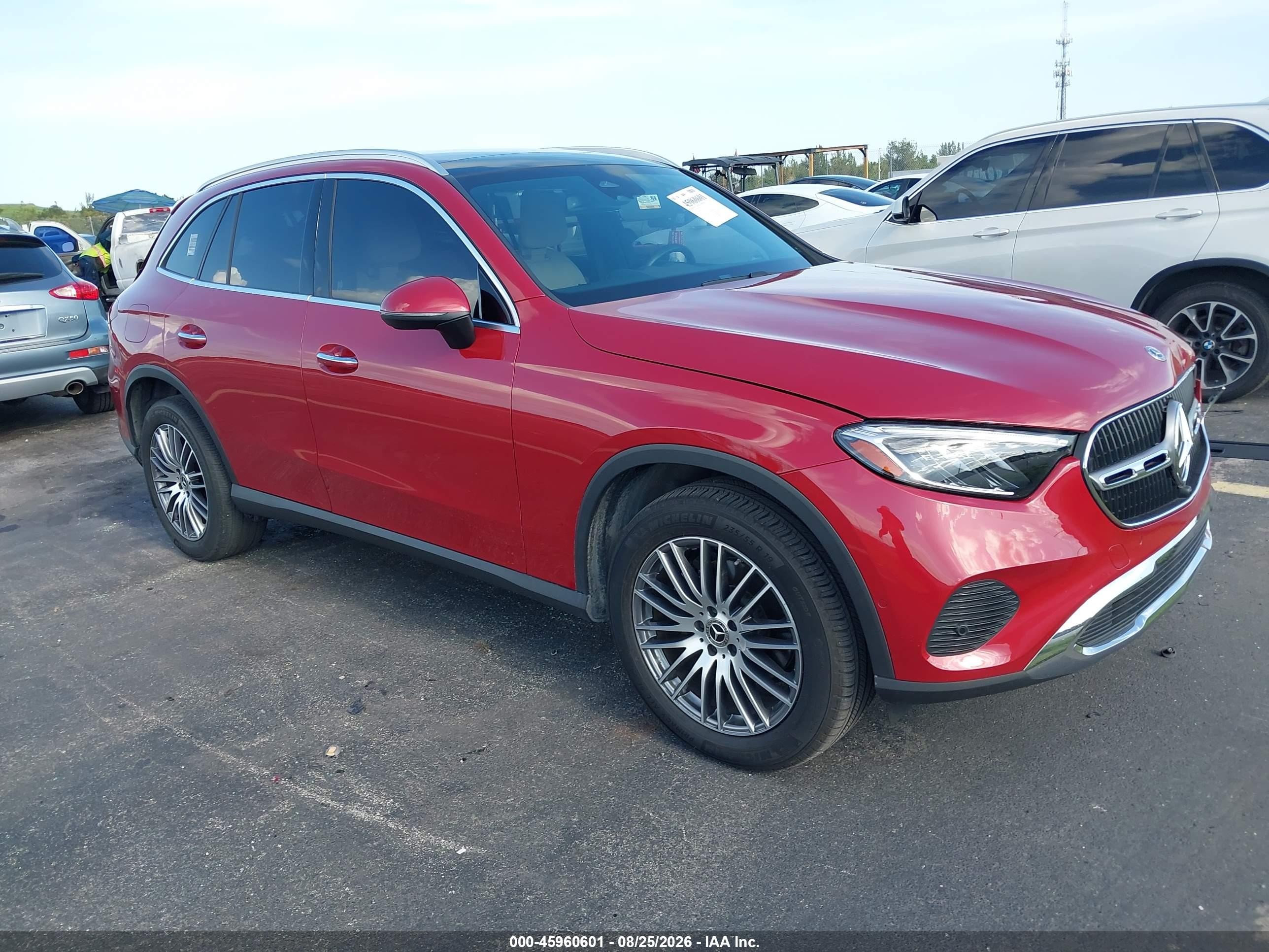 2024 Mercedes-Benz GLC-Class VIN W1NKM4GB1RF117083 — IAAI salvage auction photo