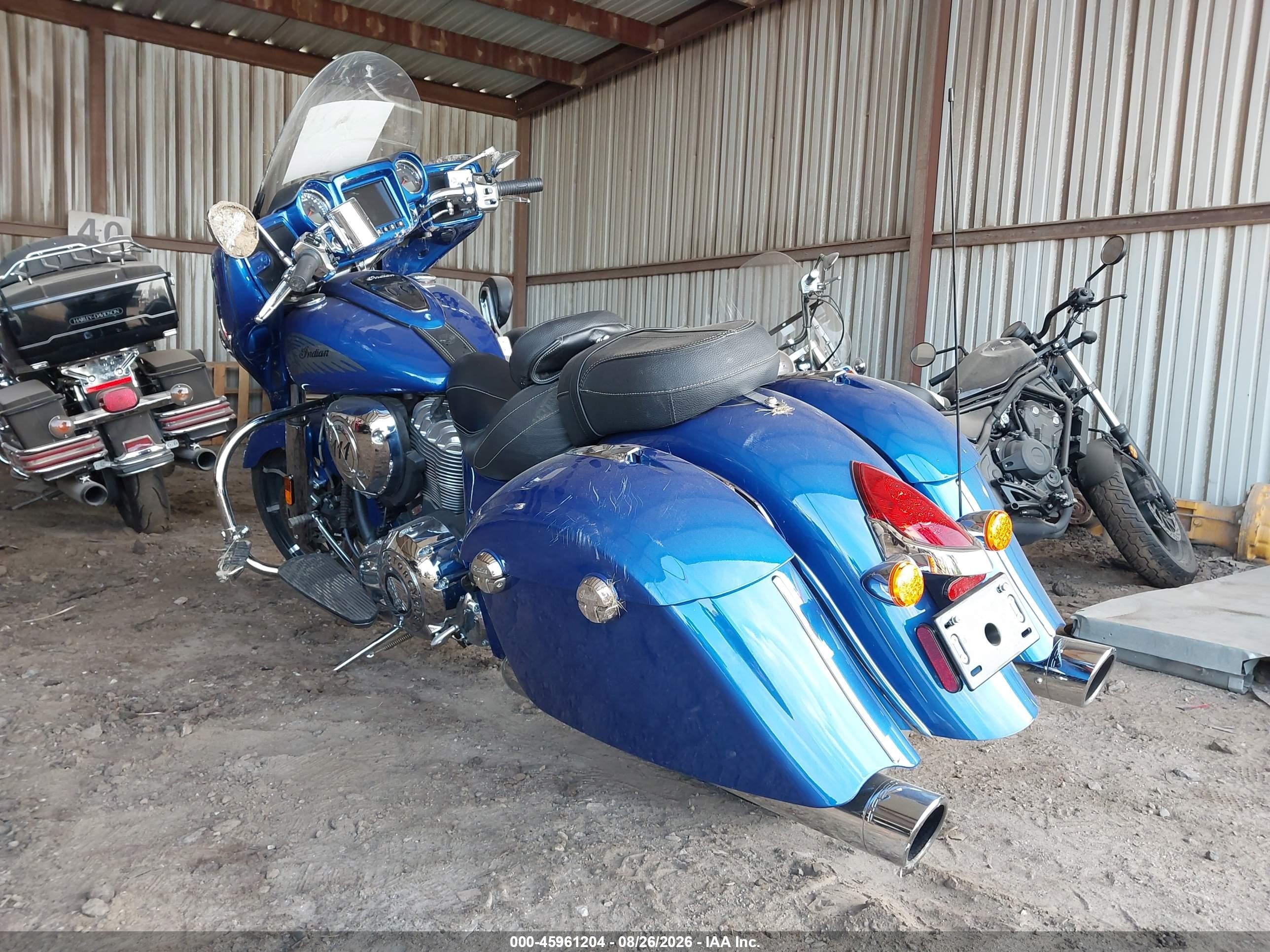 2018 Indian Motorcycle Co. CHIEFTAIN VIN 56KTCAAA0J3366228 IAAI salvage auction — Unknown, Clear (Michigan), sold $4,750 on 2026-09-16 (photo 3)