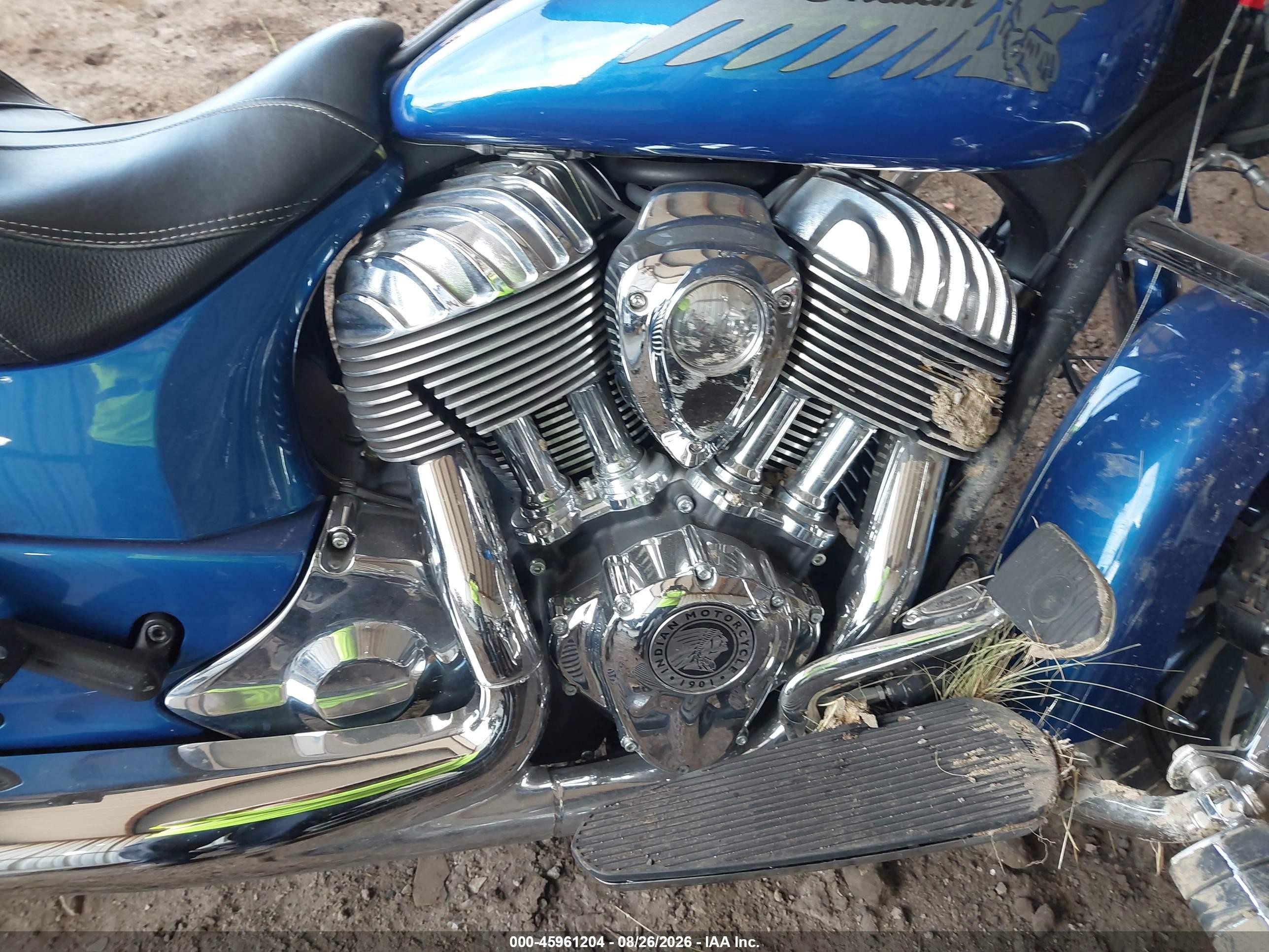 2018 Indian Motorcycle Co. CHIEFTAIN VIN 56KTCAAA0J3366228 IAAI salvage auction — Unknown, Clear (Michigan), sold $4,750 on 2026-09-16 (photo 8)