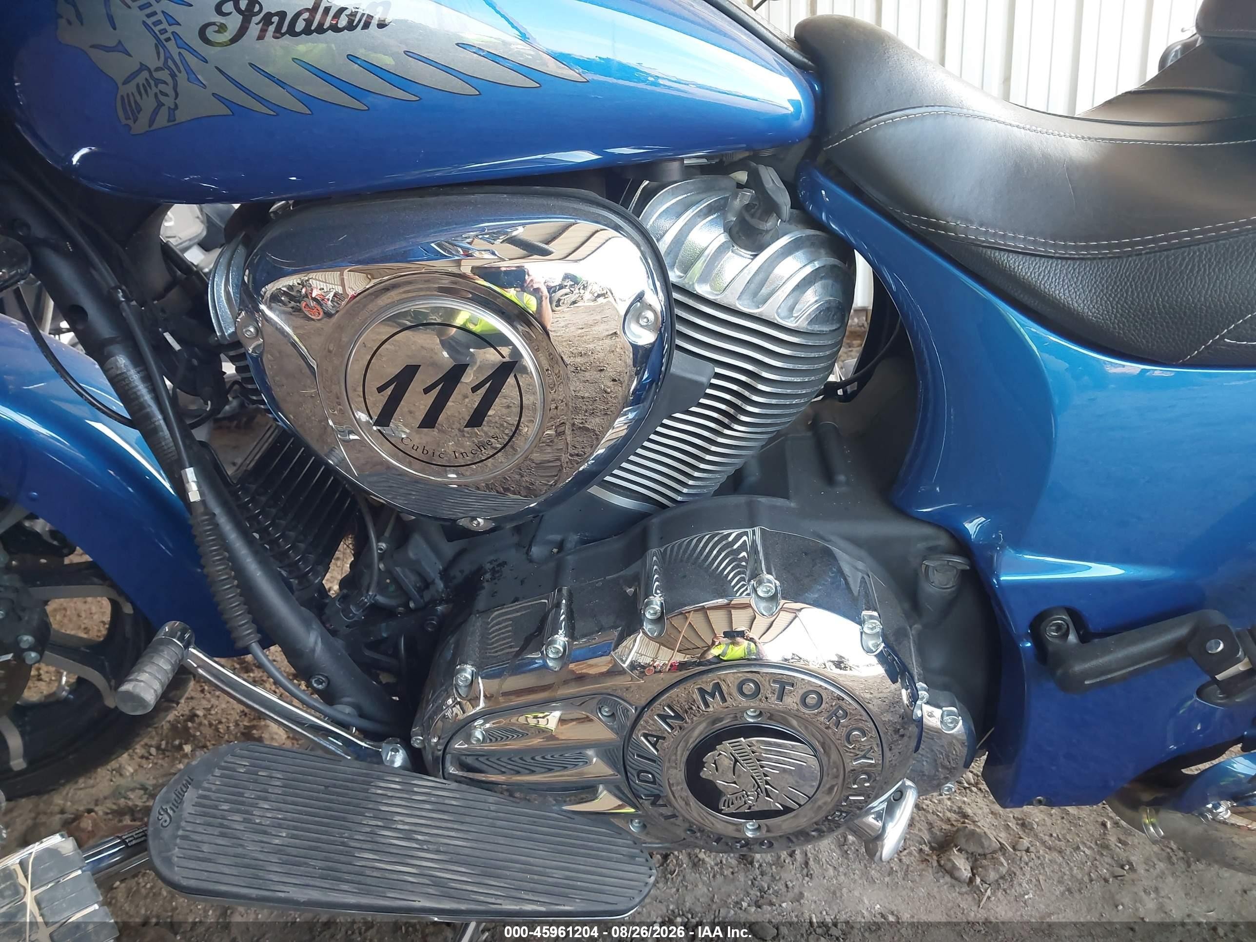 2018 Indian Motorcycle Co. CHIEFTAIN VIN 56KTCAAA0J3366228 IAAI salvage auction — Unknown, Clear (Michigan), sold $4,750 on 2026-09-16 (photo 9)