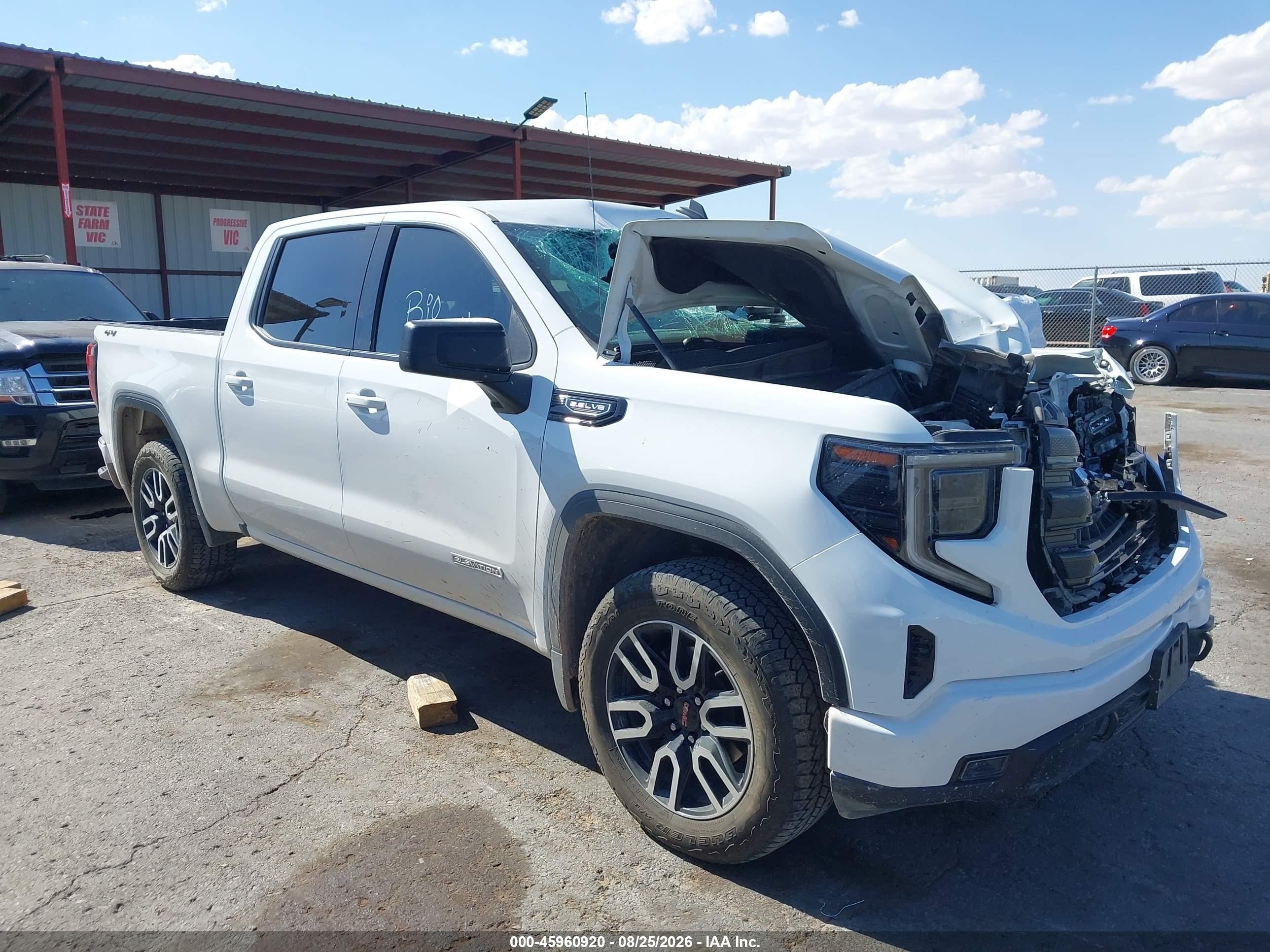 2024 GMC Sierra 1500 VIN 3GTUUCEDXRG451805 — IAAI salvage auction photo