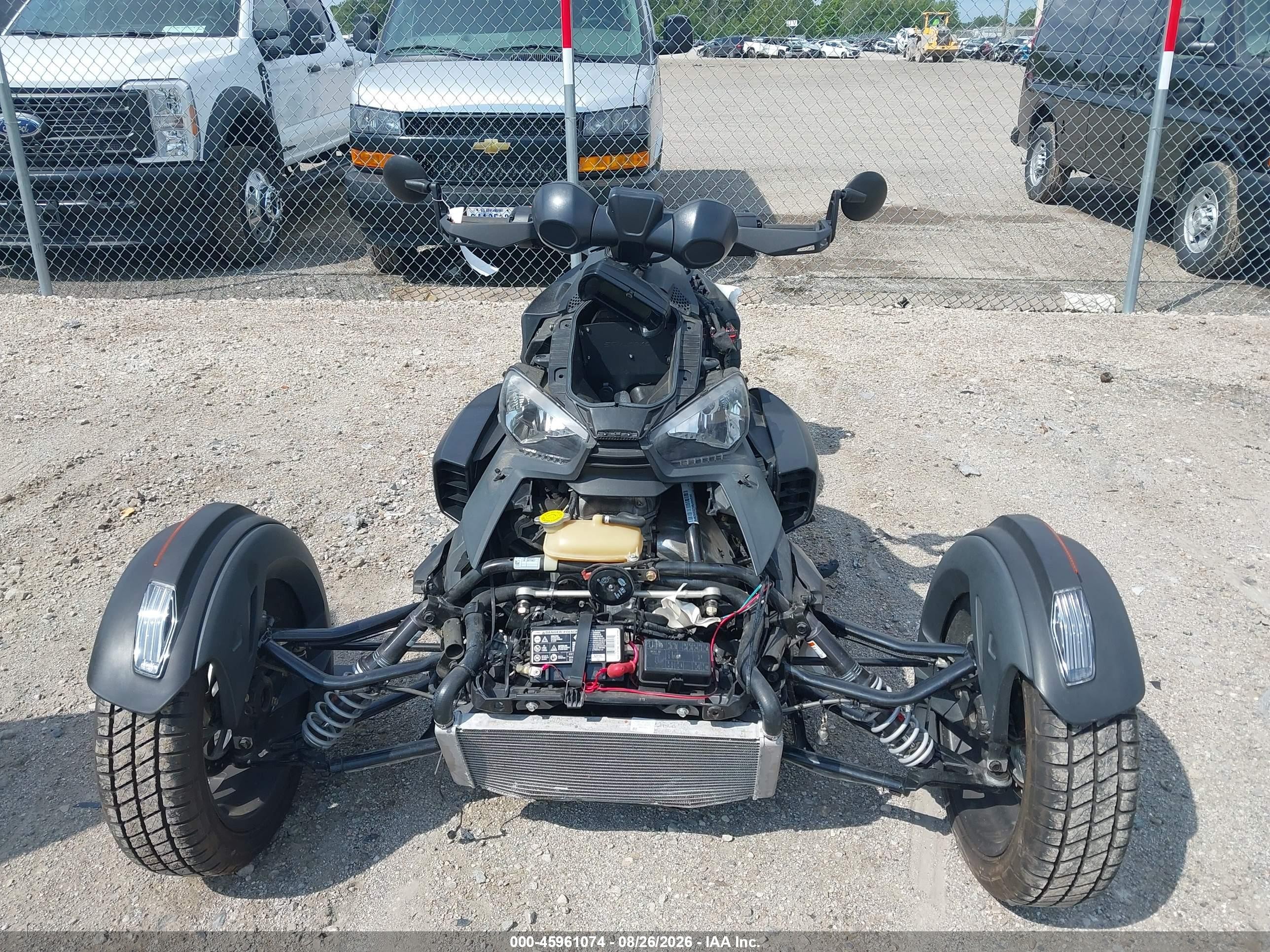 2021 Can-am/ brp Ryker VIN 3JB2GEG23MJ004589 IAAI salvage auction — Front End, Scrap (Michigan), sold $1,150 on 2026-10-08 (photo 5)