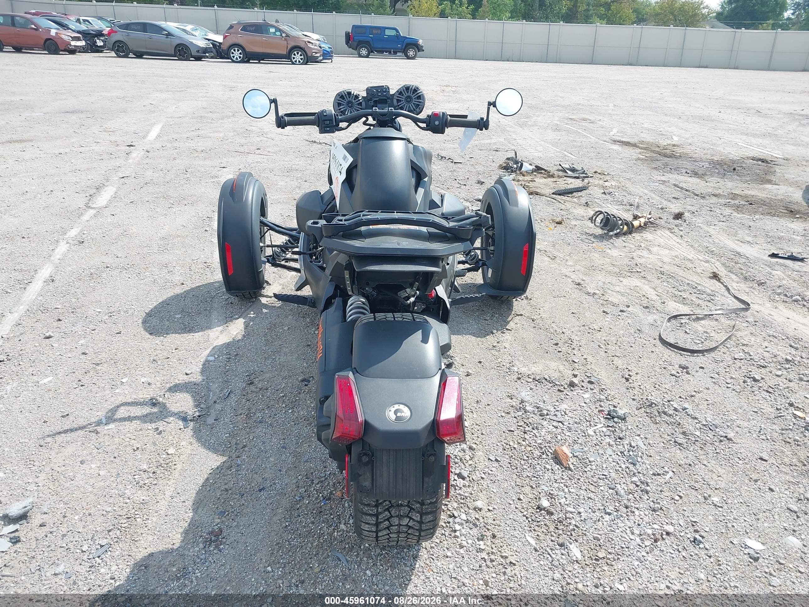 2021 Can-am/ brp Ryker VIN 3JB2GEG23MJ004589 IAAI salvage auction — Front End, Scrap (Michigan), sold $1,150 on 2026-10-08 (photo 6)