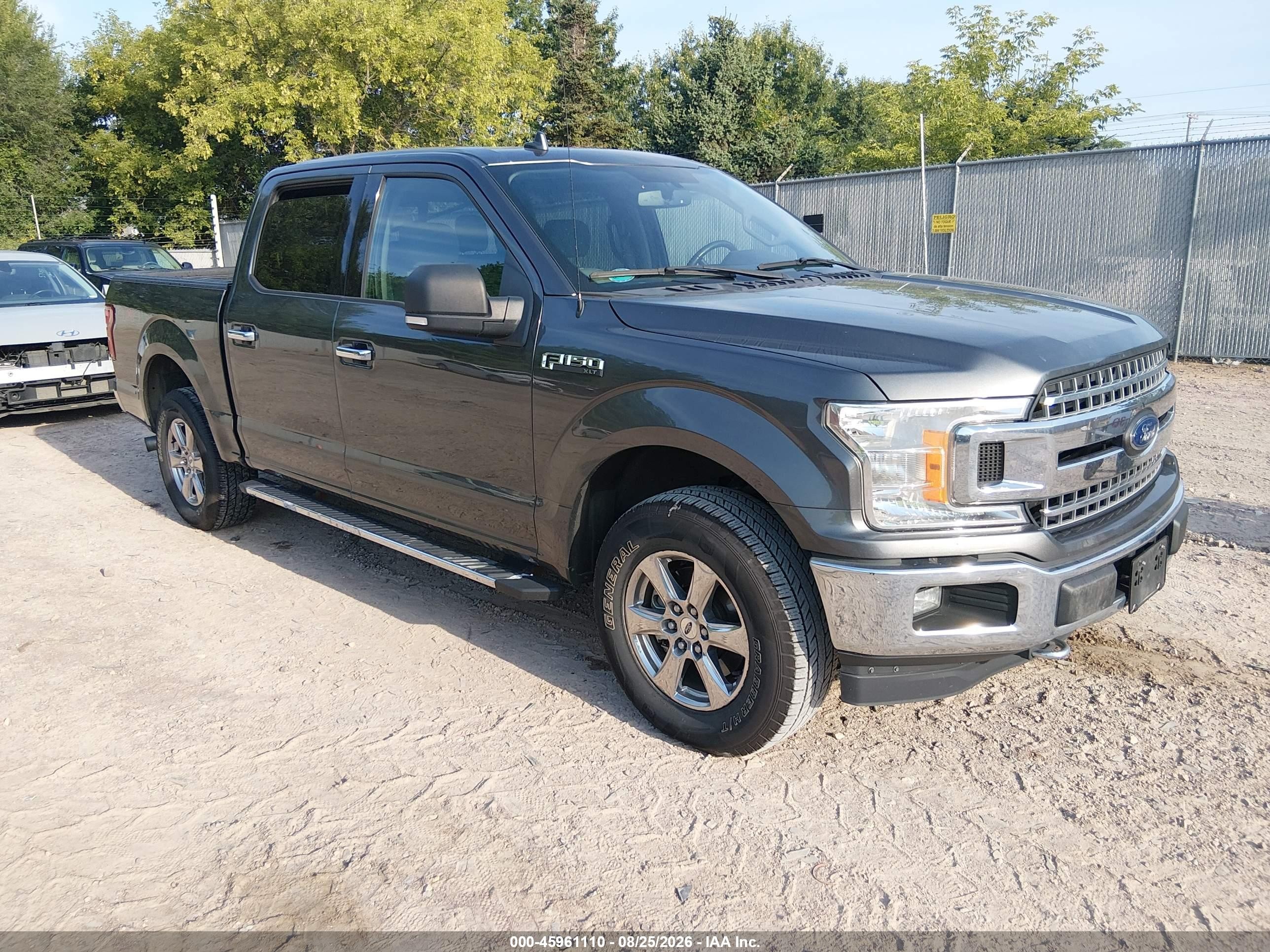 2018 Ford F-150 VIN 1FTEW1EP4JFA60331 — IAAI salvage auction photo