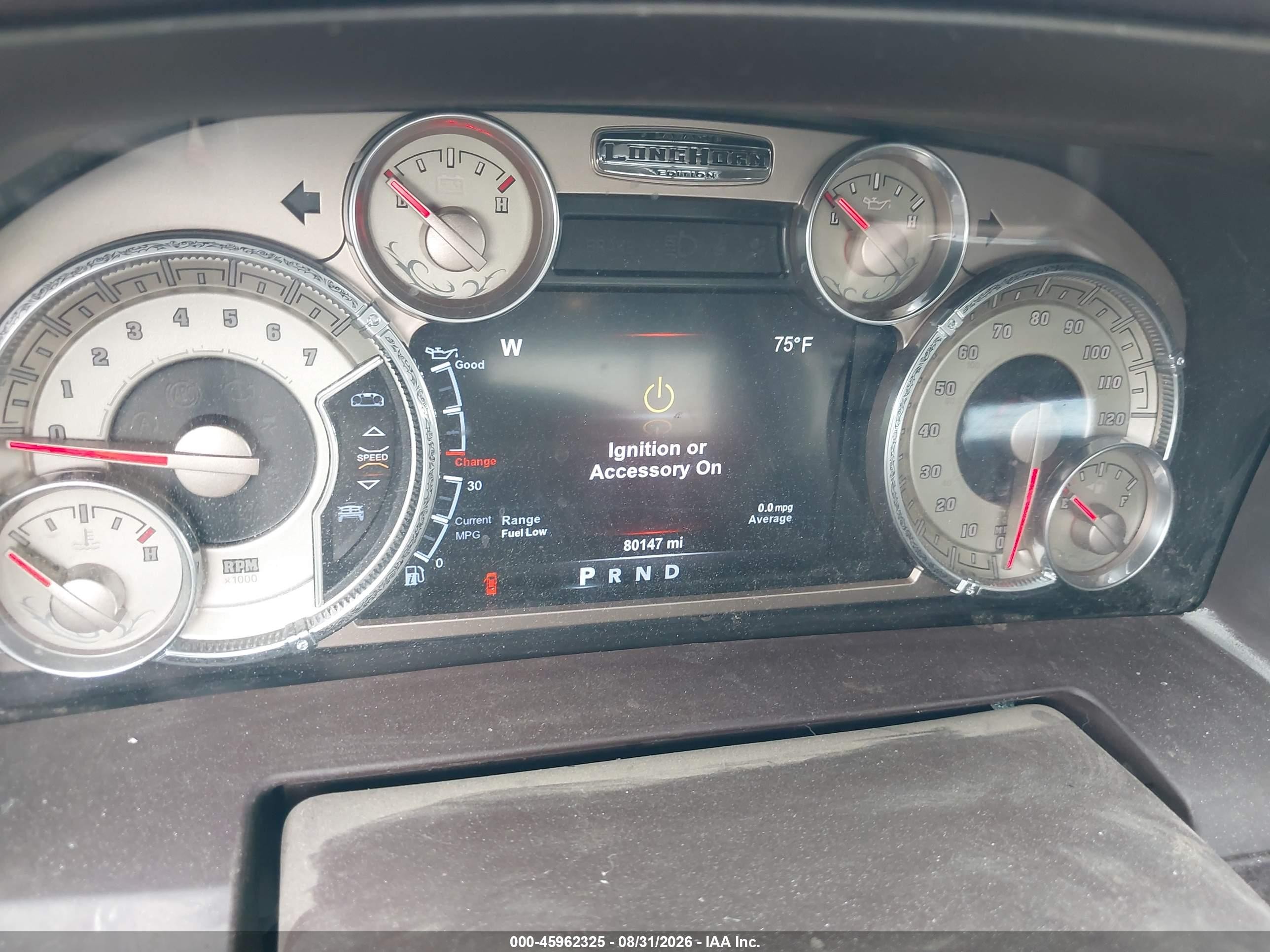 2015 Ram 1500 VIN 1C6RR7PT9FS656756 IAAI salvage auction — Front End, Salvage (Nebraska), sold $6,300 on 2026-09-21 (photo 7)