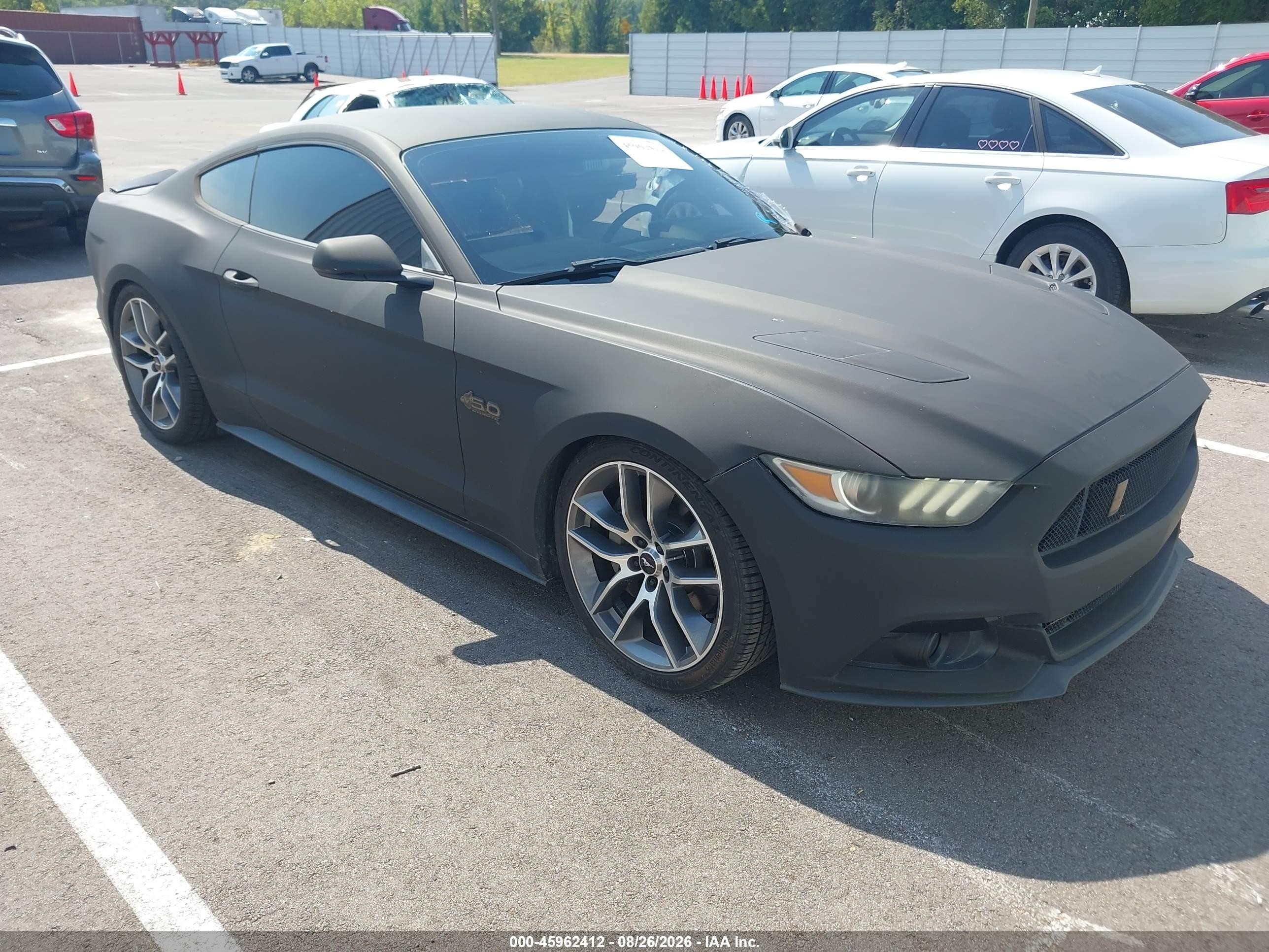 2017 Ford Mustang VIN 1FA6P8CF4H5202350 — IAAI salvage auction photo