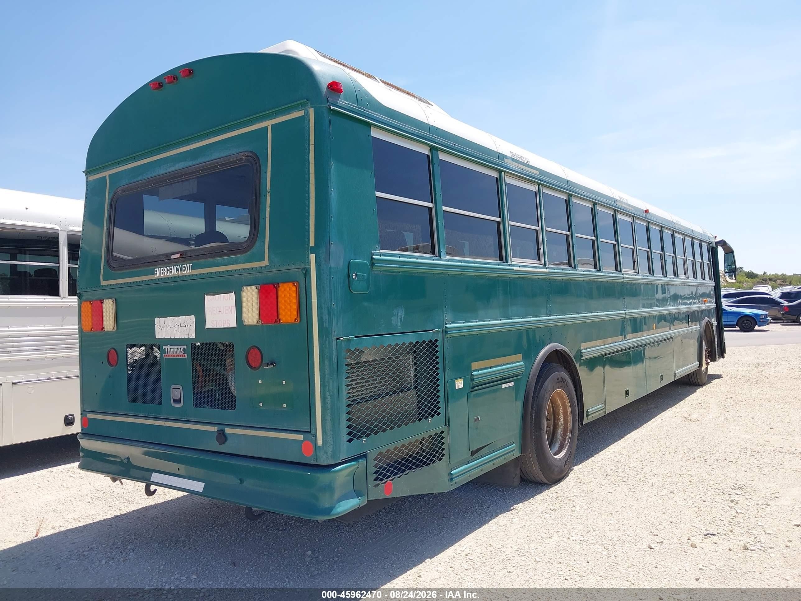 2013 Thomas Transit Bus VIN 1T7YU2E22D1152880 IAAI salvage auction — Normal Wear, Sf97 (Texas), sold $21,600 on 2026-09-16 (photo 4)