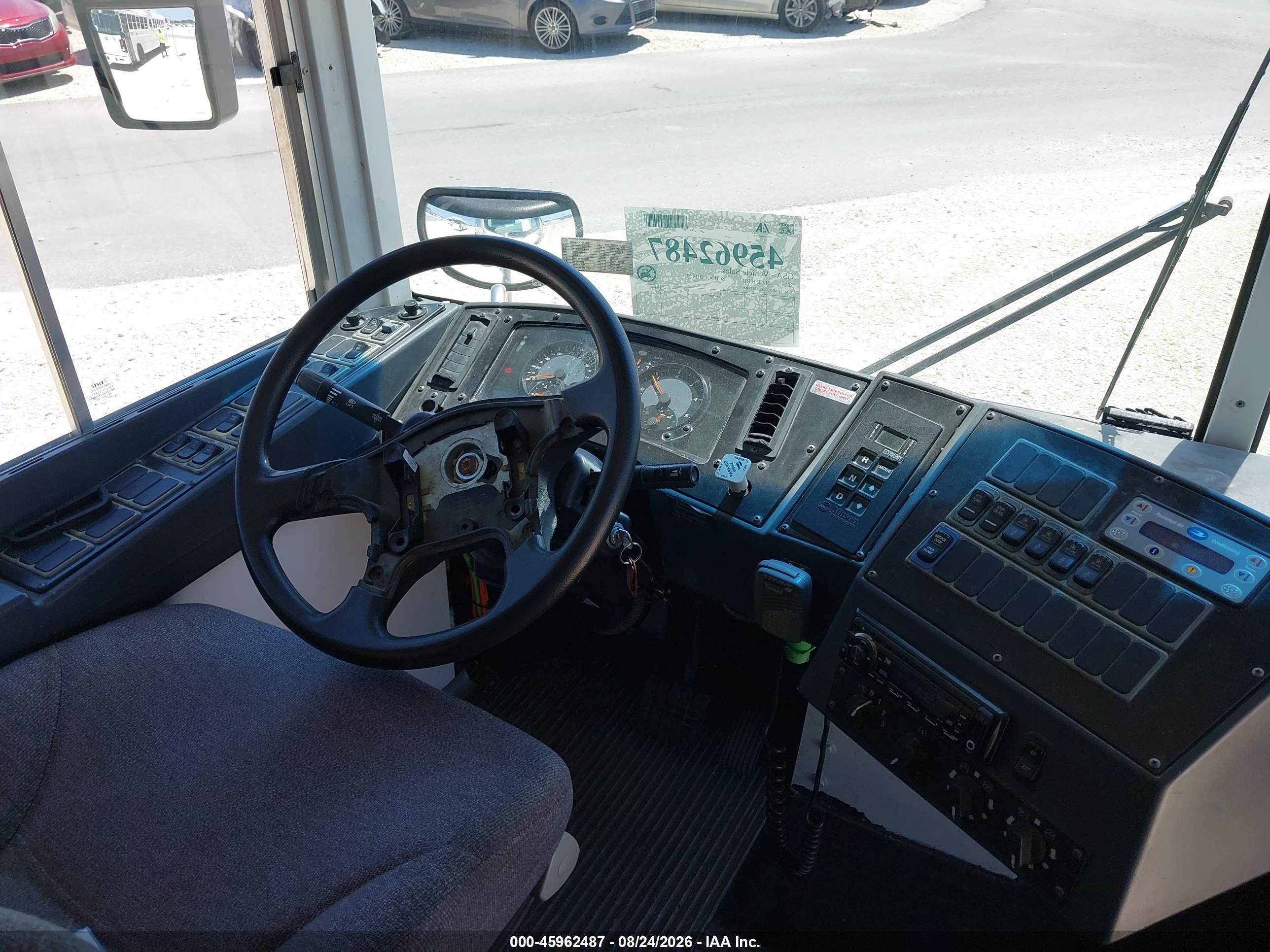2013 Blue Bird School Bus / Transit Bus VIN 1BABNBXA2DF295488 IAAI salvage auction — Side, Sf97 (Texas), sold $8,800 on 2026-09-16 (photo 5)