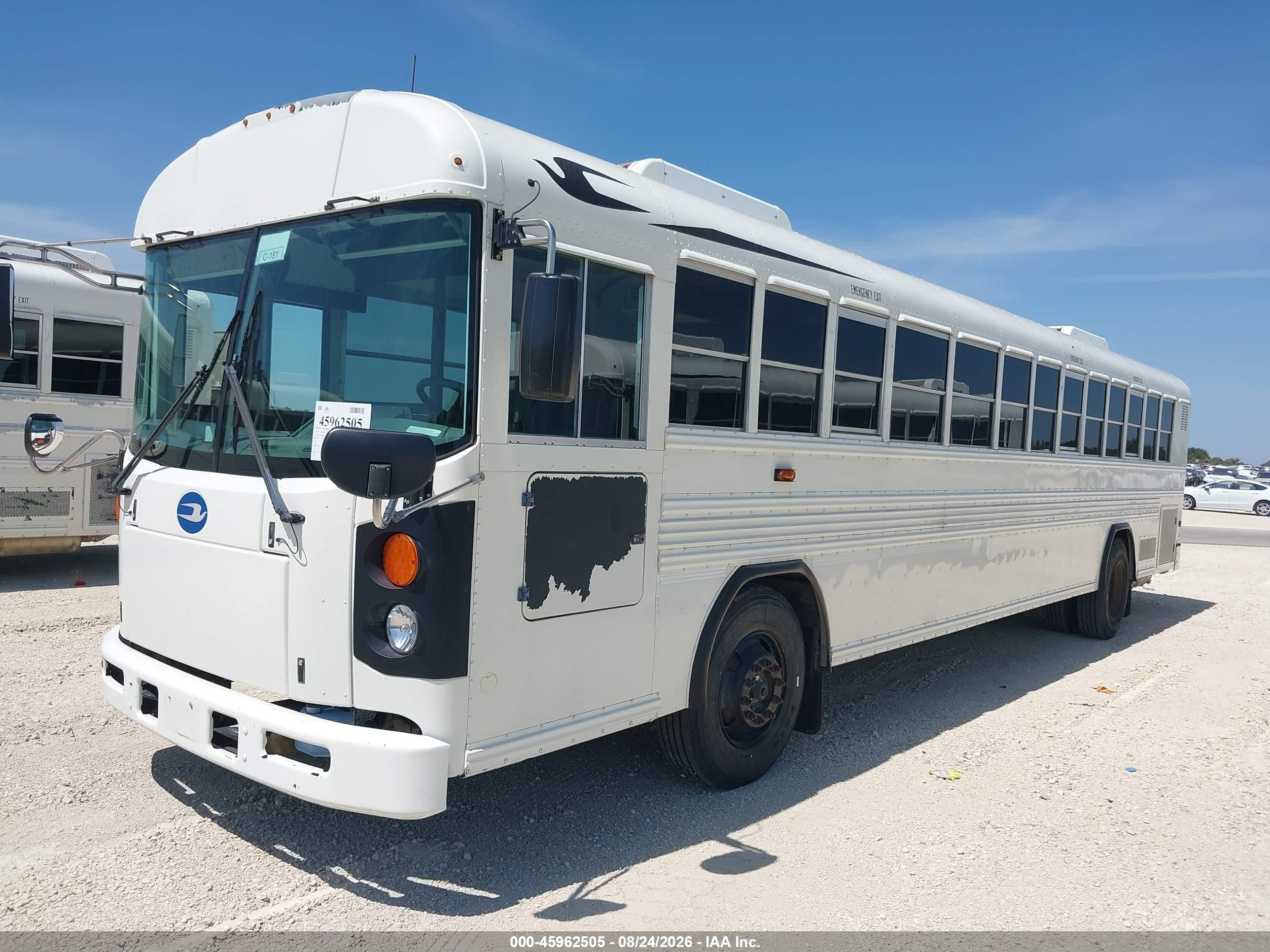 2015 Blue Bird School Bus / Transit Bus VIN 1BABNBCA2FF310807 IAAI salvage auction — Normal Wear, Sf97 (Texas), sold $14,000 on 2026-09-16 (photo 2)