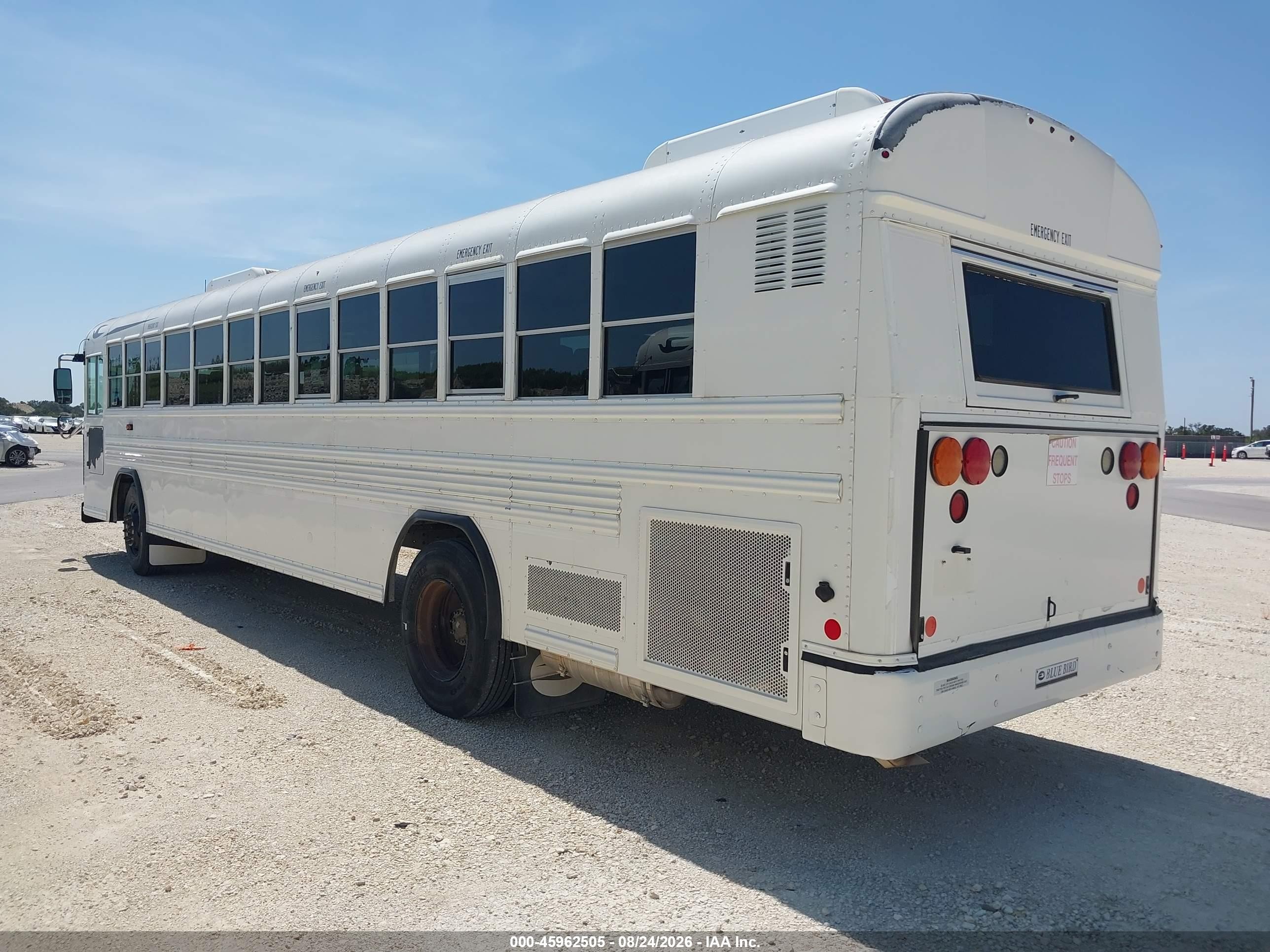 2015 Blue Bird School Bus / Transit Bus VIN 1BABNBCA2FF310807 IAAI salvage auction — Normal Wear, Sf97 (Texas), sold $14,000 on 2026-09-16 (photo 3)