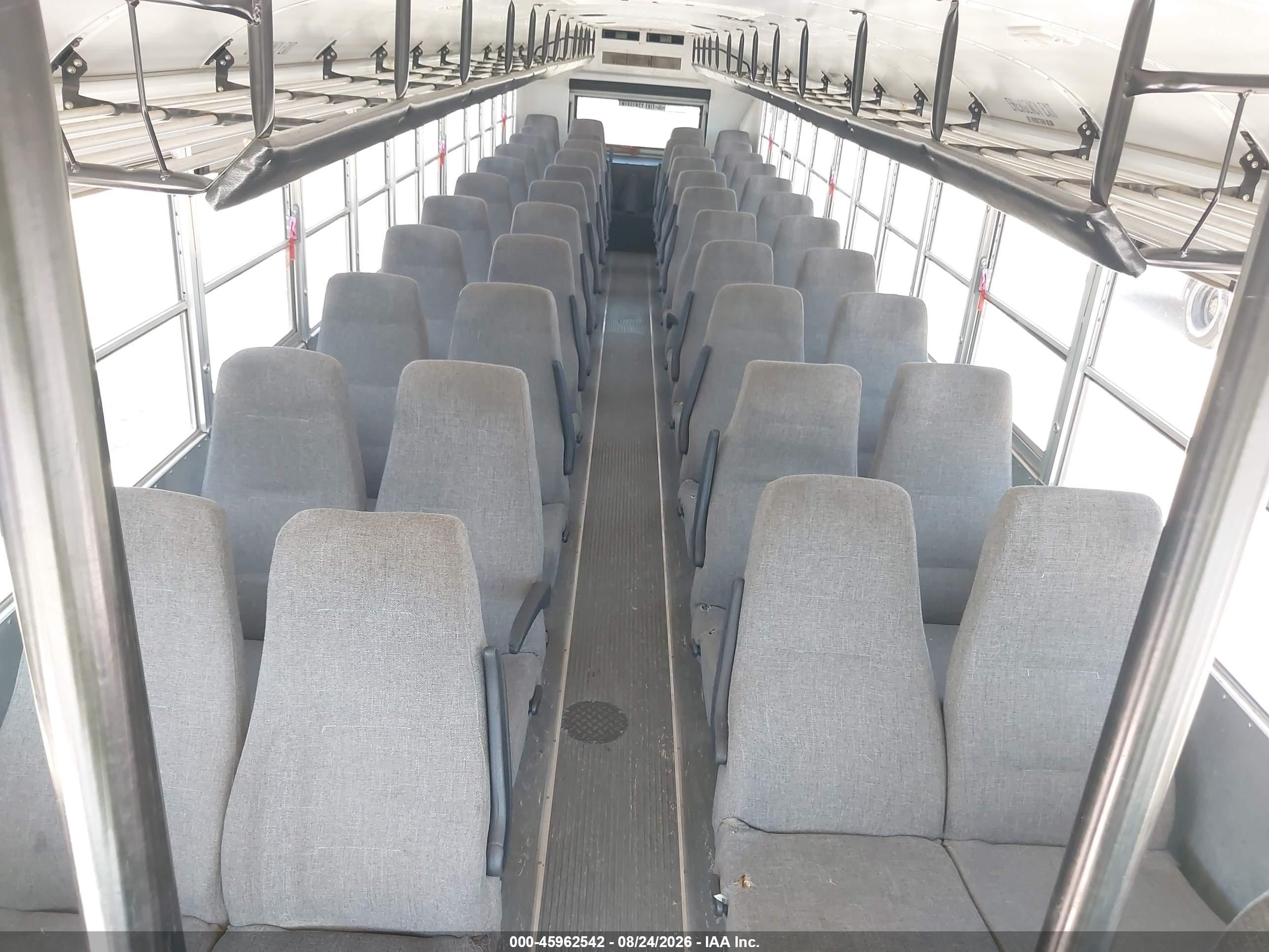 2014 Blue Bird School Bus / Transit Bus VIN 1BABNBPA1EF304795 IAAI salvage auction — Normal Wear, Sf97 (Texas), sold $21,100 on 2026-09-16 (photo 8)