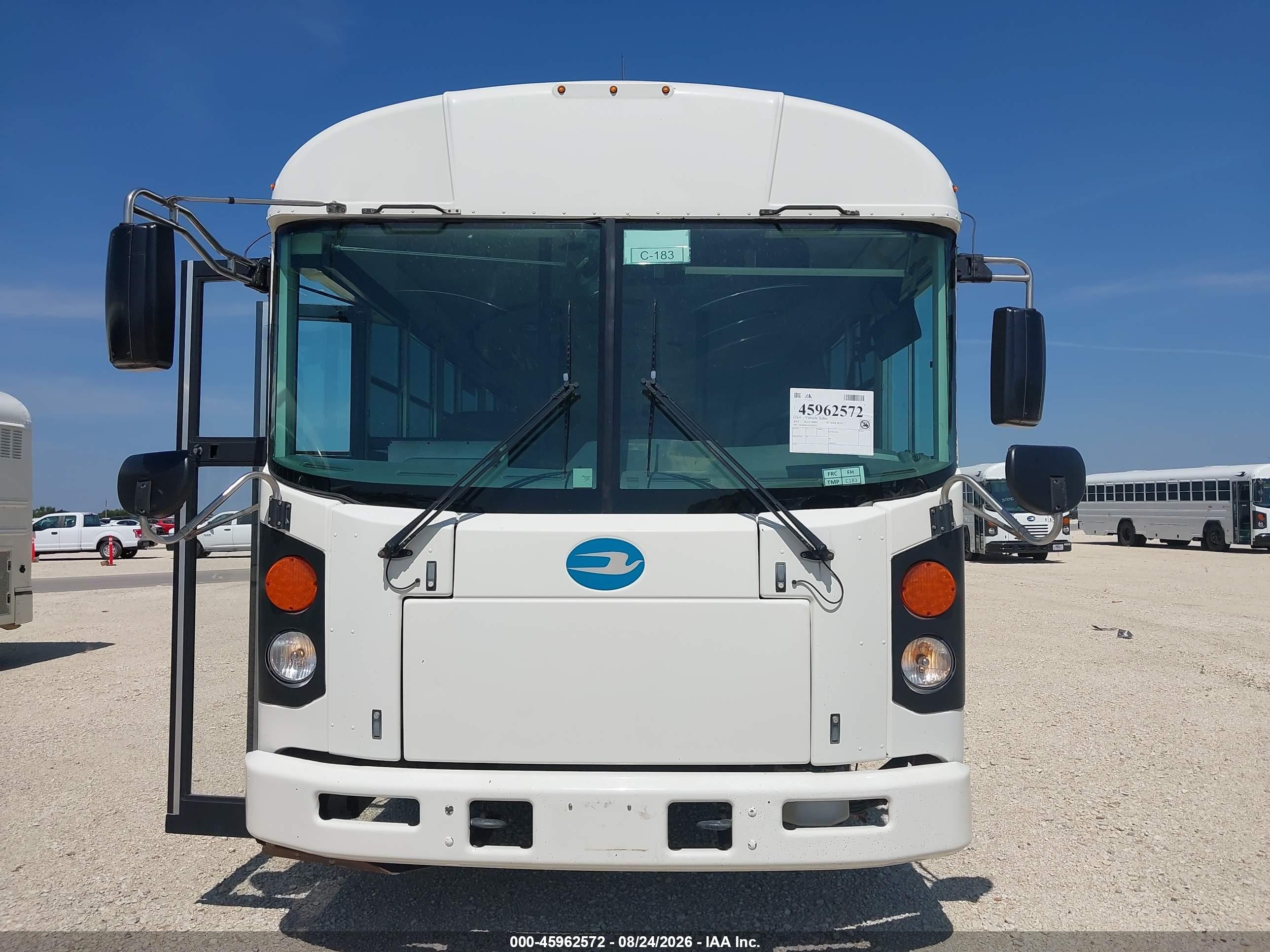 2014 Blue Bird School Bus / Transit Bus VIN 1BABNBCA7EF304712 IAAI salvage auction — Normal Wear, Sf97 (Texas), sold $20,600 on 2026-09-16 (photo 6)