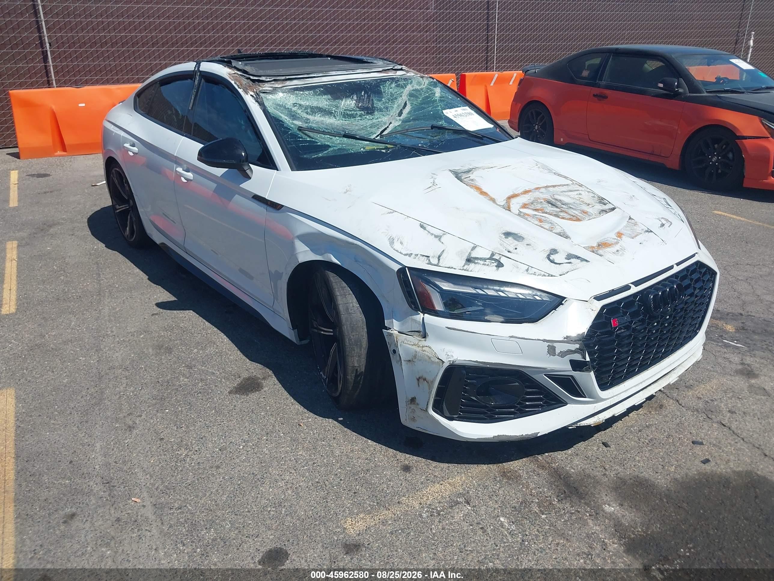 2023 Audi RS5 Sportback VIN WUAAWCF57PA902756 — IAAI salvage auction photo