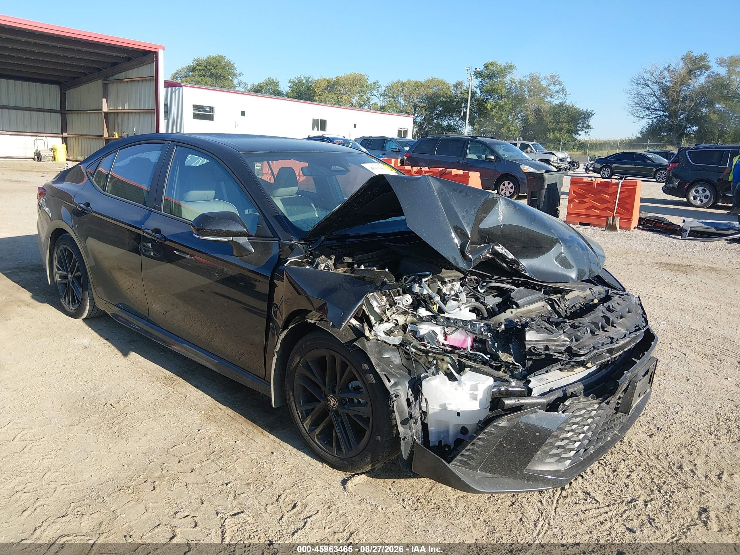 2026 Toyota Camry VIN 4T1DAACK6TU246464 IAAI salvage auction — Front End, Salvage (Nebraska), sold $10,500 on 2026-10-23 (photo 6)