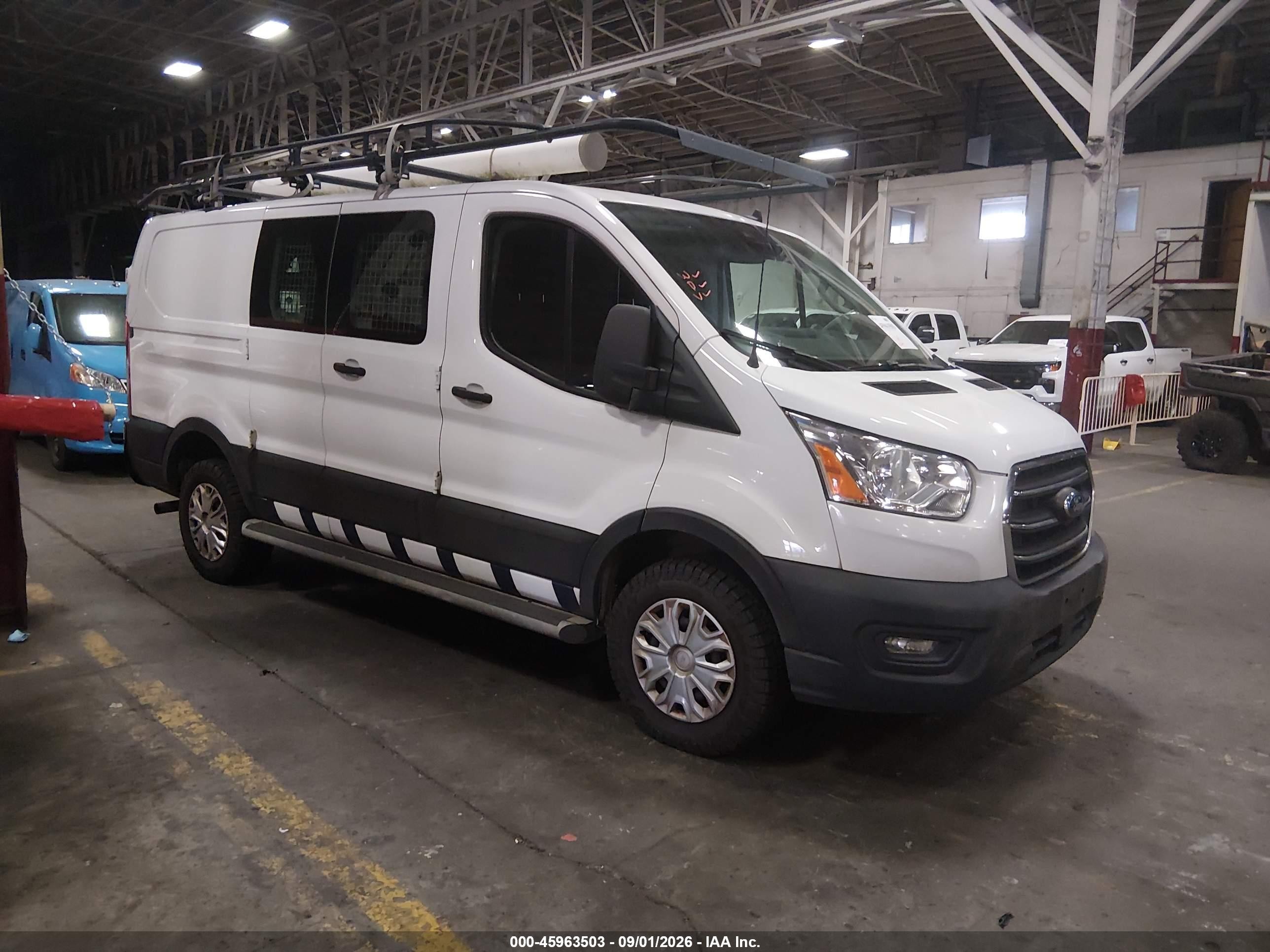2020 Ford Transit-250 VIN 1FTBR1Y89LKB14490 — IAAI salvage auction photo