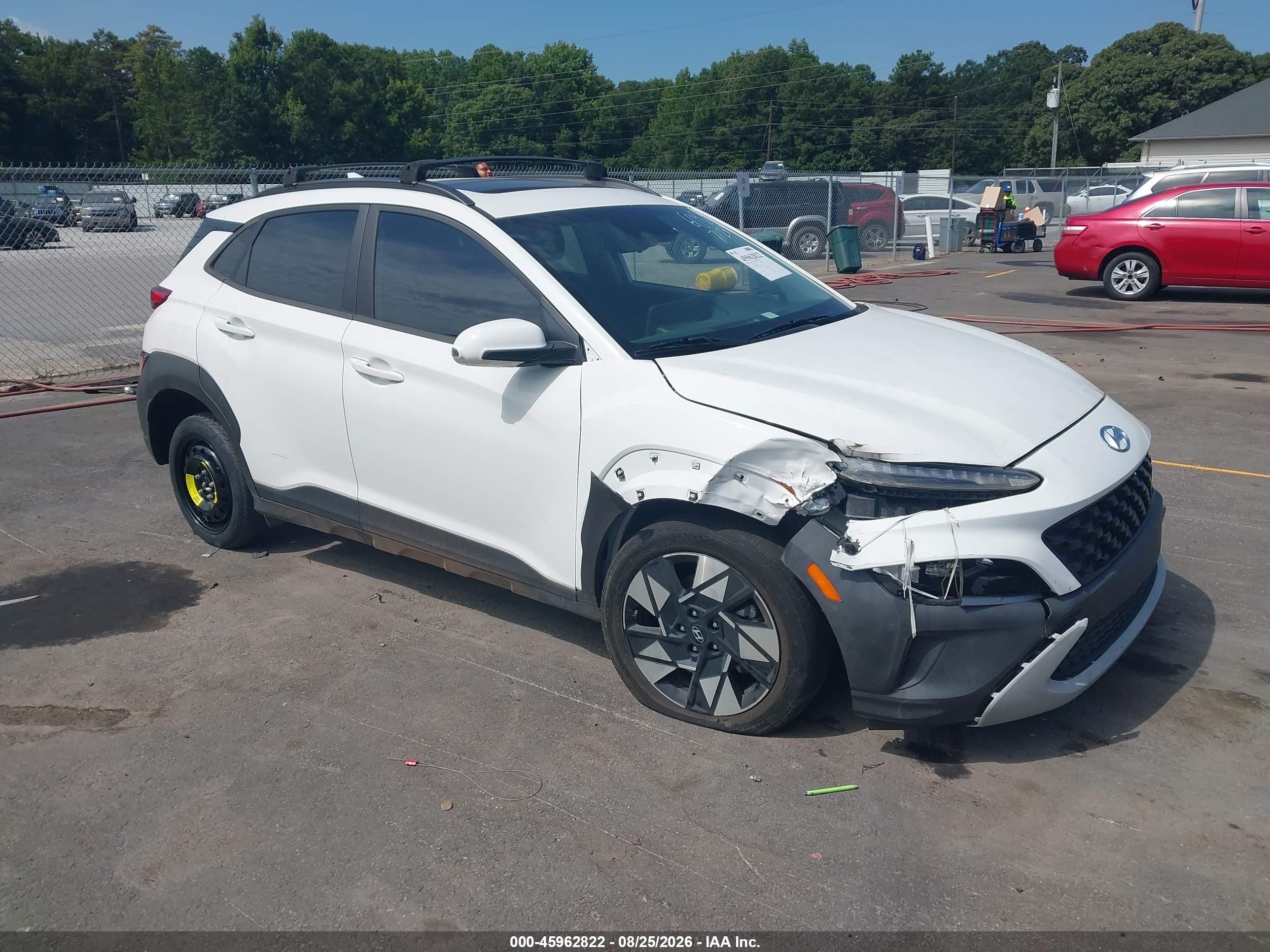 2023 Hyundai Kona VIN KM8K3CAB5PU051641 — IAAI salvage auction photo