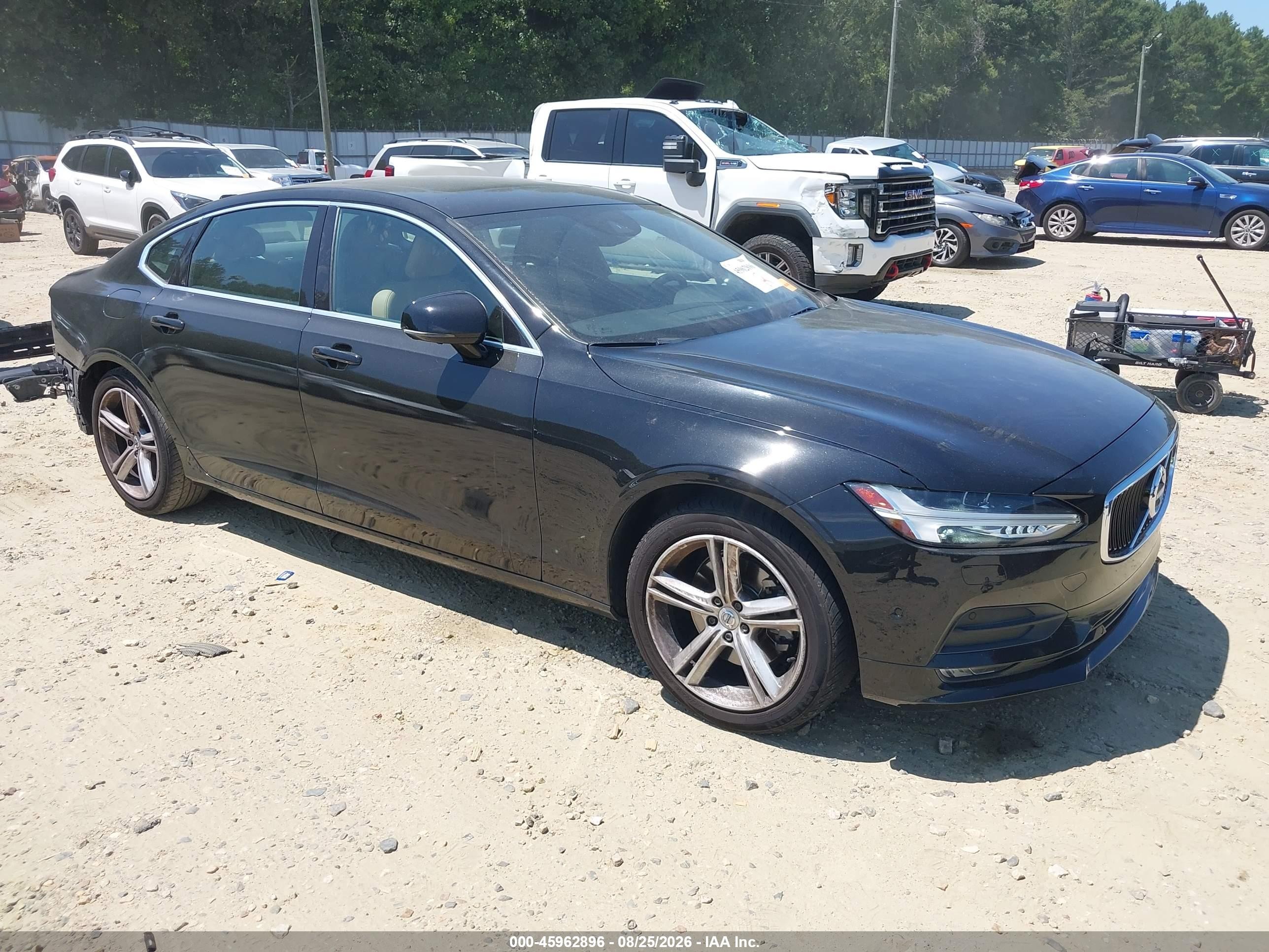 2018 Volvo S90 VIN LVY982AK9JP021524 IAAI salvage auction — Rear End, Salvage (Georgia), sold $5,200 on 2026-10-07 (photo 1)