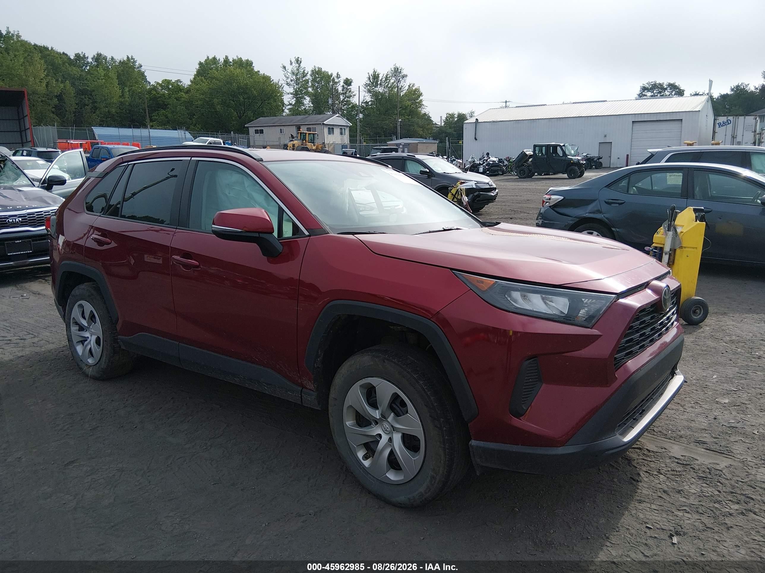 2021 Toyota RAV4 VIN 2T3G1RFV1MW191884 — IAAI salvage auction photo