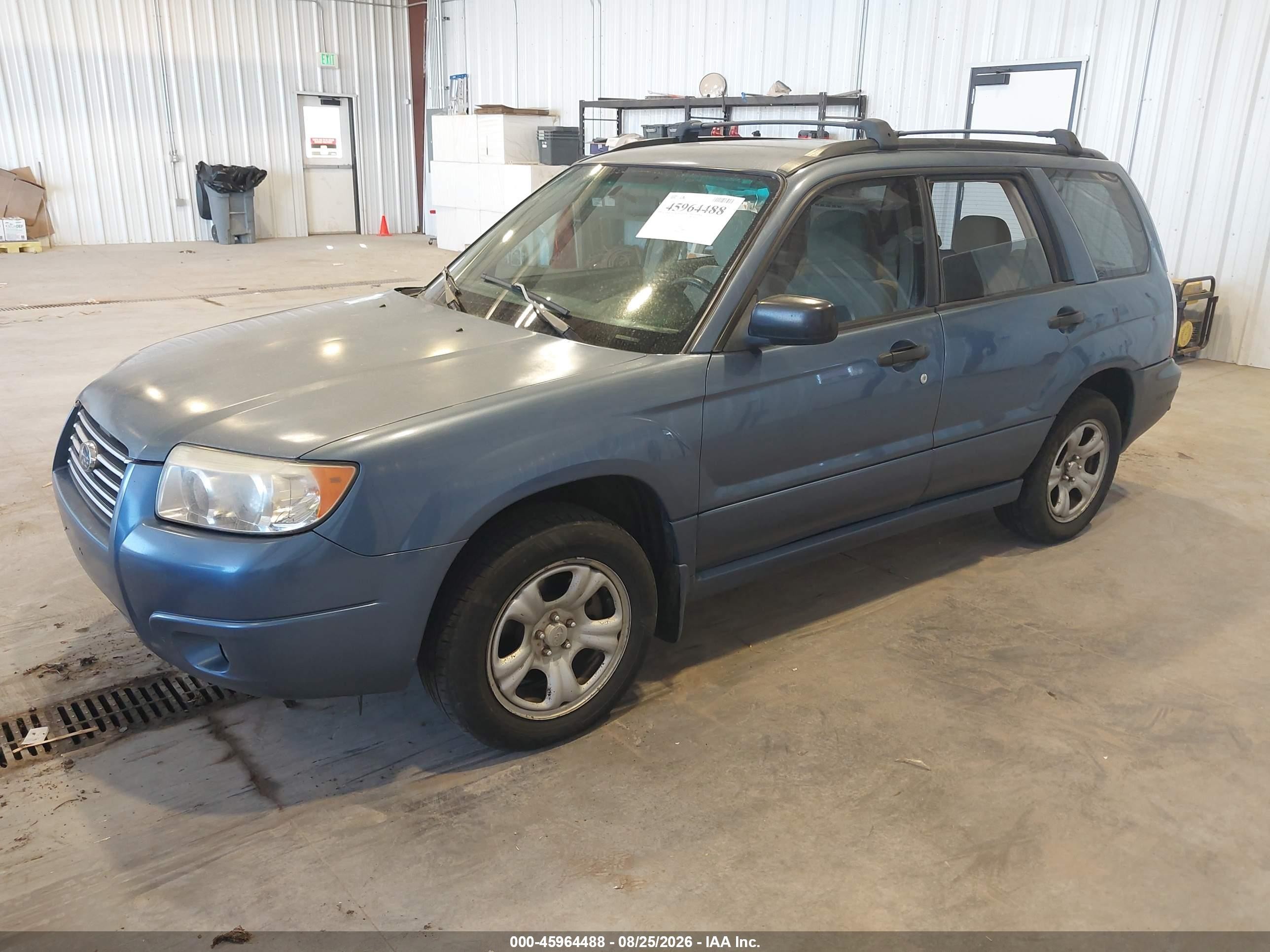 2007 Subaru Forester VIN JF1SG63617H731805 IAAI salvage auction — Rear End, Salvage (Utah), sold $400 on 2026-09-14 (photo 2)