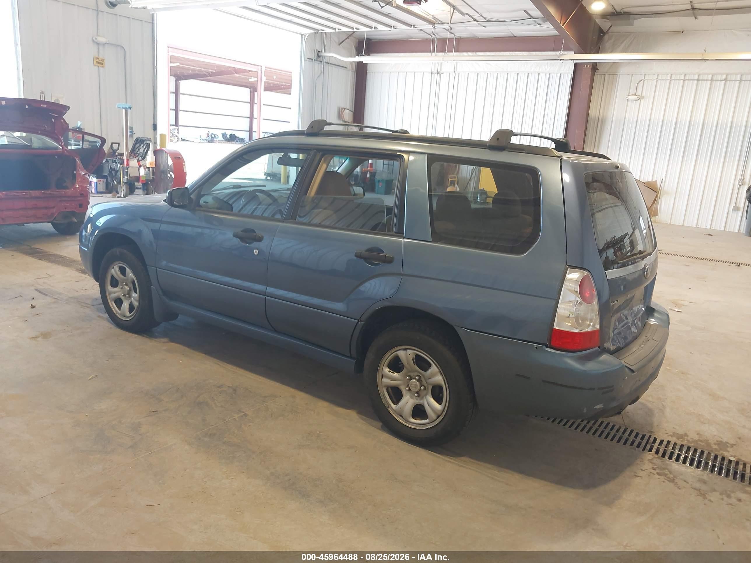 2007 Subaru Forester VIN JF1SG63617H731805 IAAI salvage auction — Rear End, Salvage (Utah), sold $400 on 2026-09-14 (photo 3)