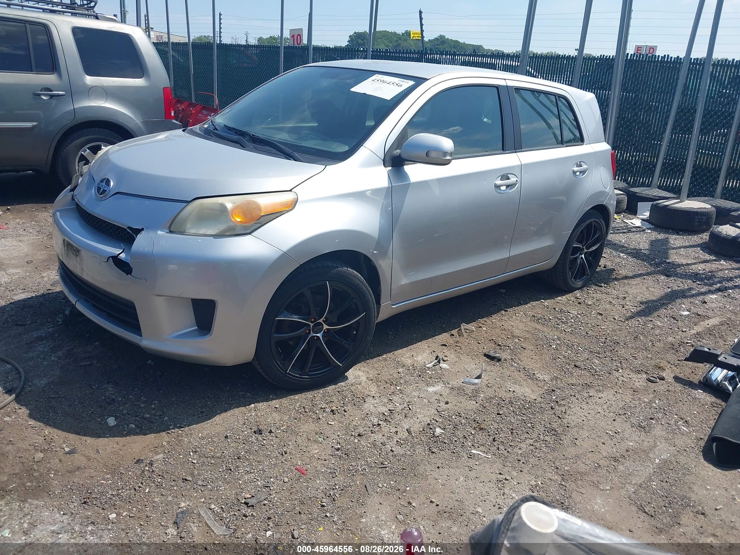 2012 Scion Xd VIN JTKKU4B46C1028221 IAAI salvage auction — Front End, Salvage - Greater Than 75% (Maryland), sold $925 on 2026-09-19 (photo 2)