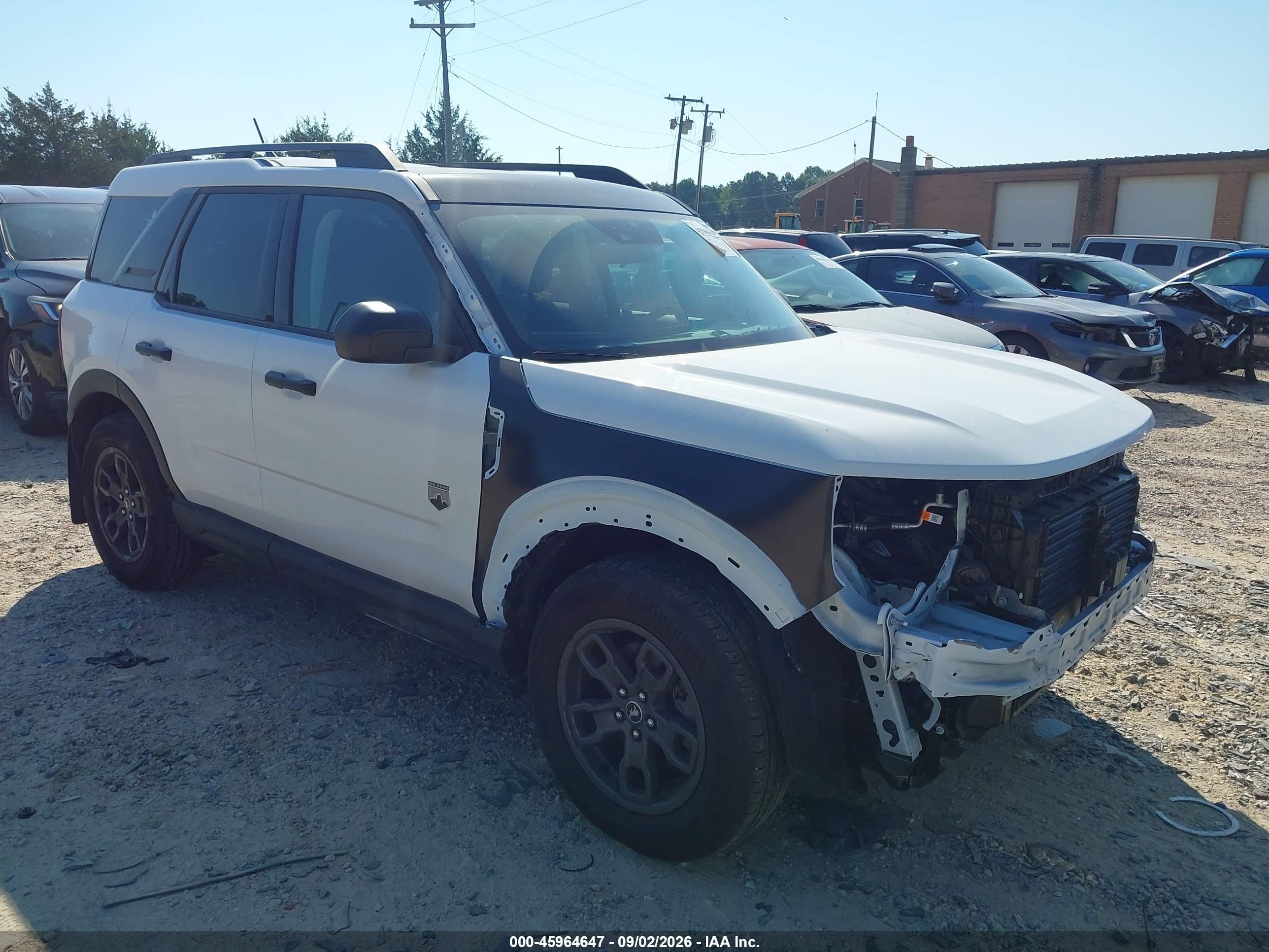 2024 Ford Bronco Sport VIN 3FMCR9B67RRE35518 — IAAI salvage auction photo