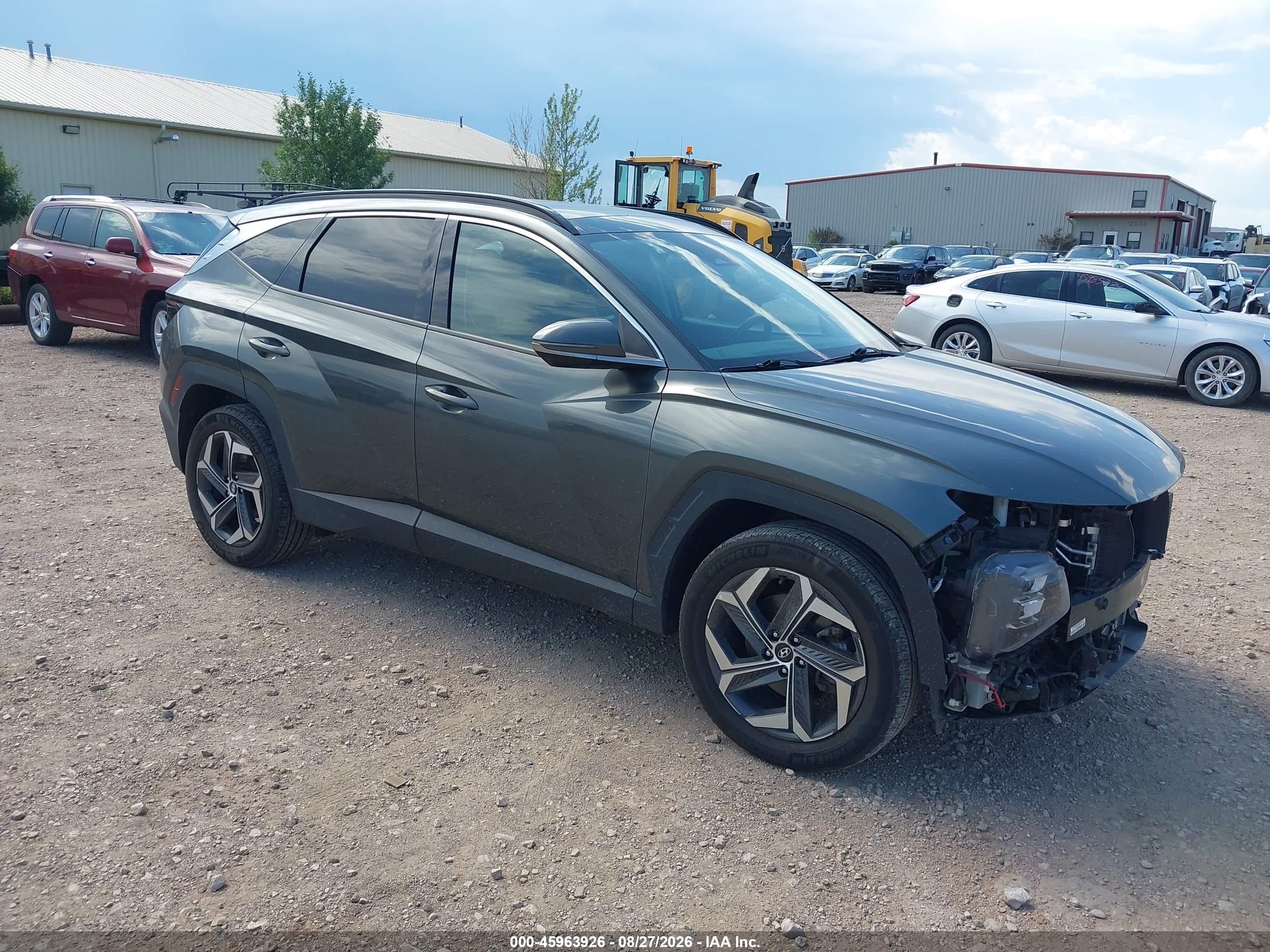 2022 Hyundai Tucson Hybrid VIN KM8JECA15NU068210 — IAAI salvage auction photo