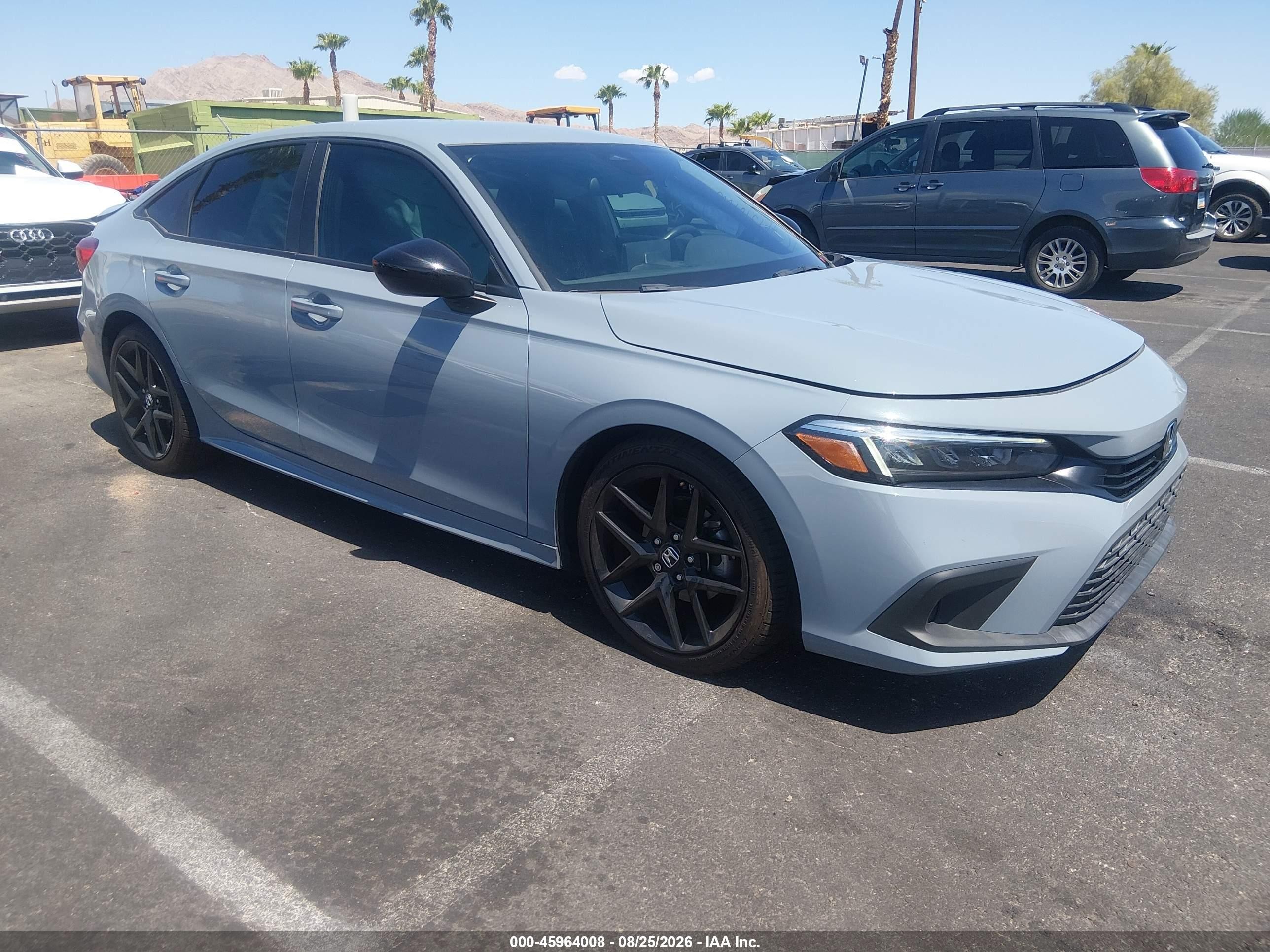 2023 Honda Civic VIN 2HGFE2F52PH546218 — IAAI salvage auction photo