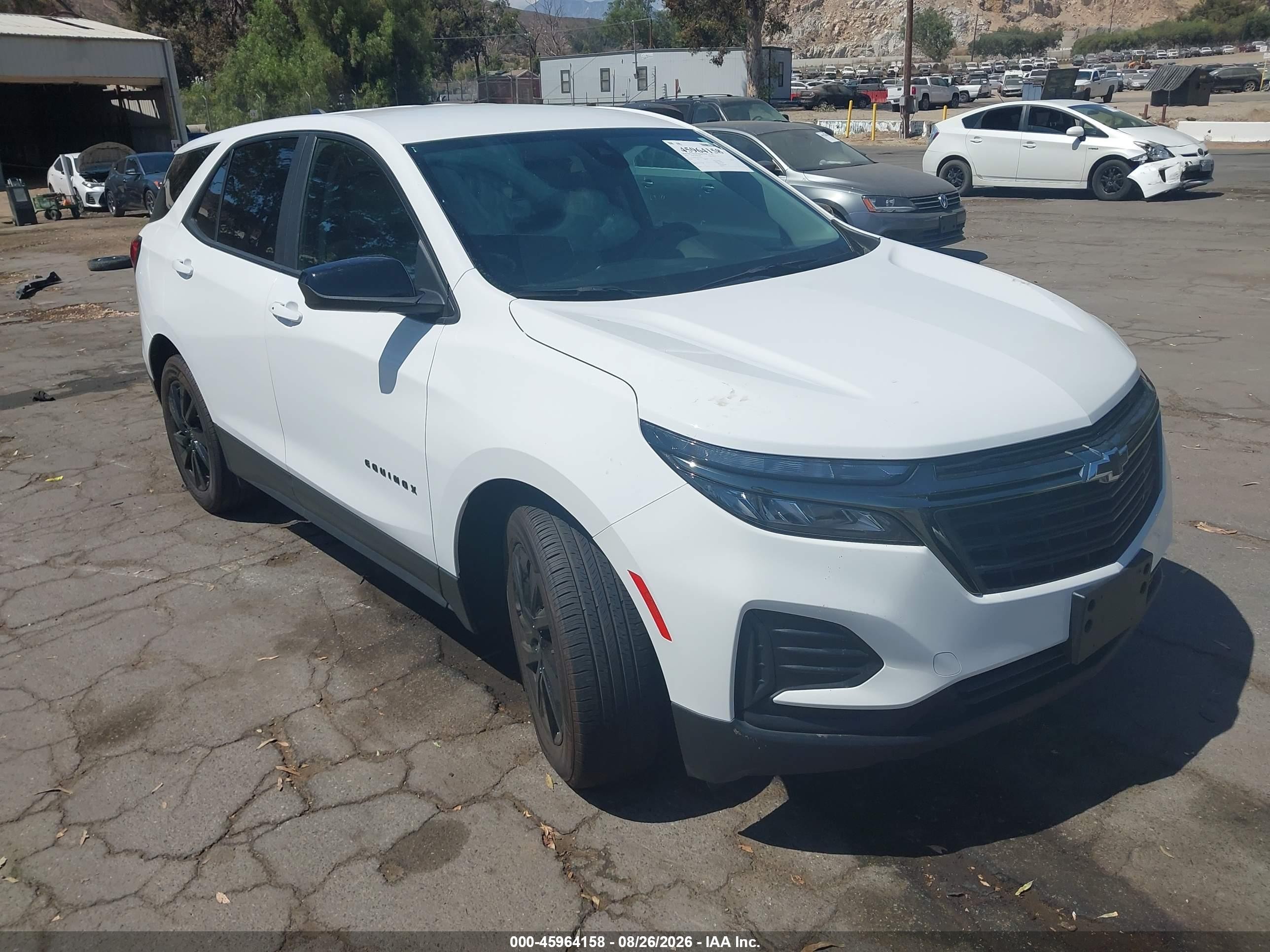 2024 Chevrolet Equinox VIN 3GNAXHEG6RL336523 — IAAI salvage auction photo