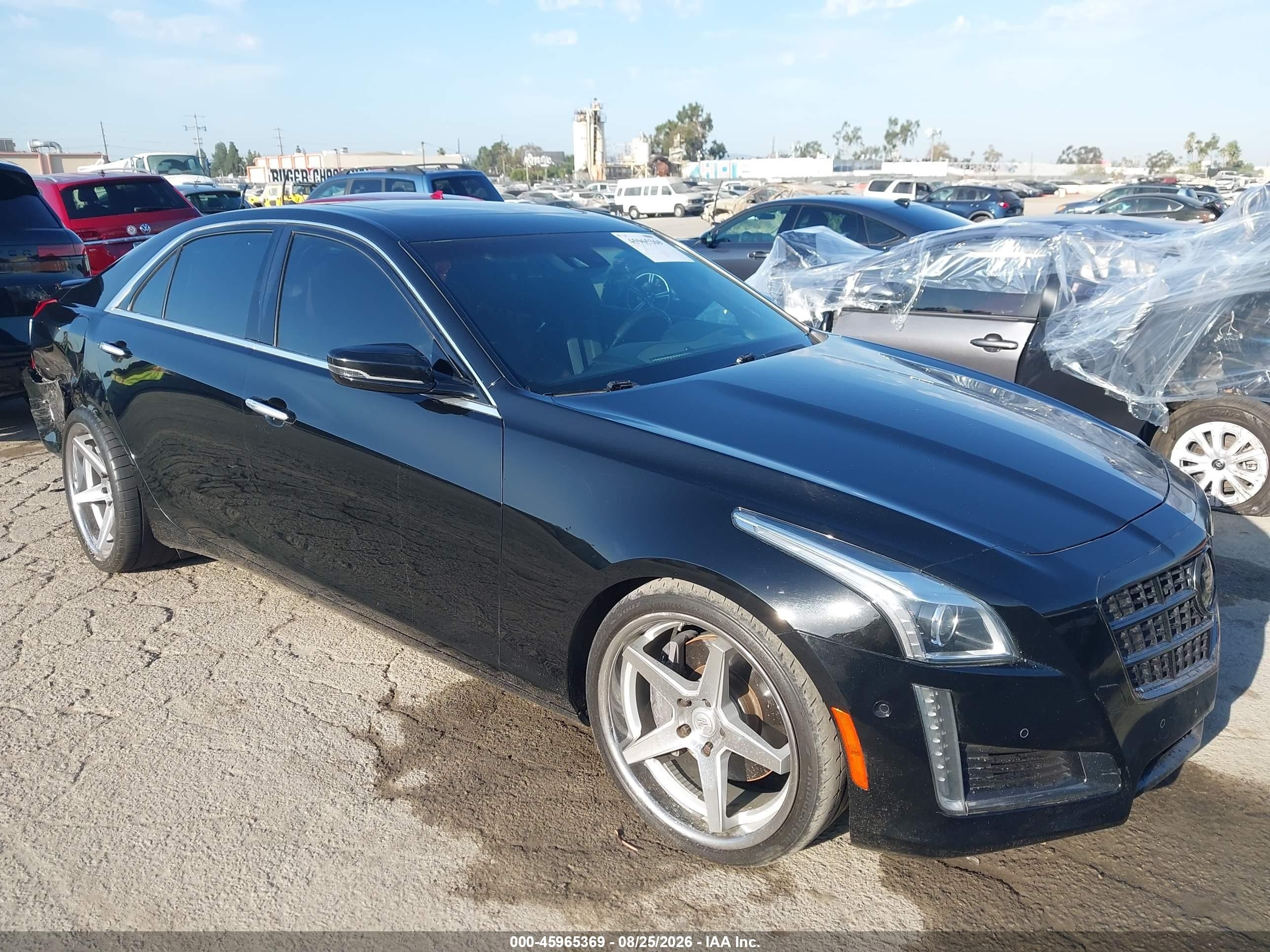 2014 Cadillac Cts VIN 1G6AV5S82E0173518 IAAI salvage auction — Rear End, Salvage (California), sold $3,650 on 2026-09-10 (photo 1)