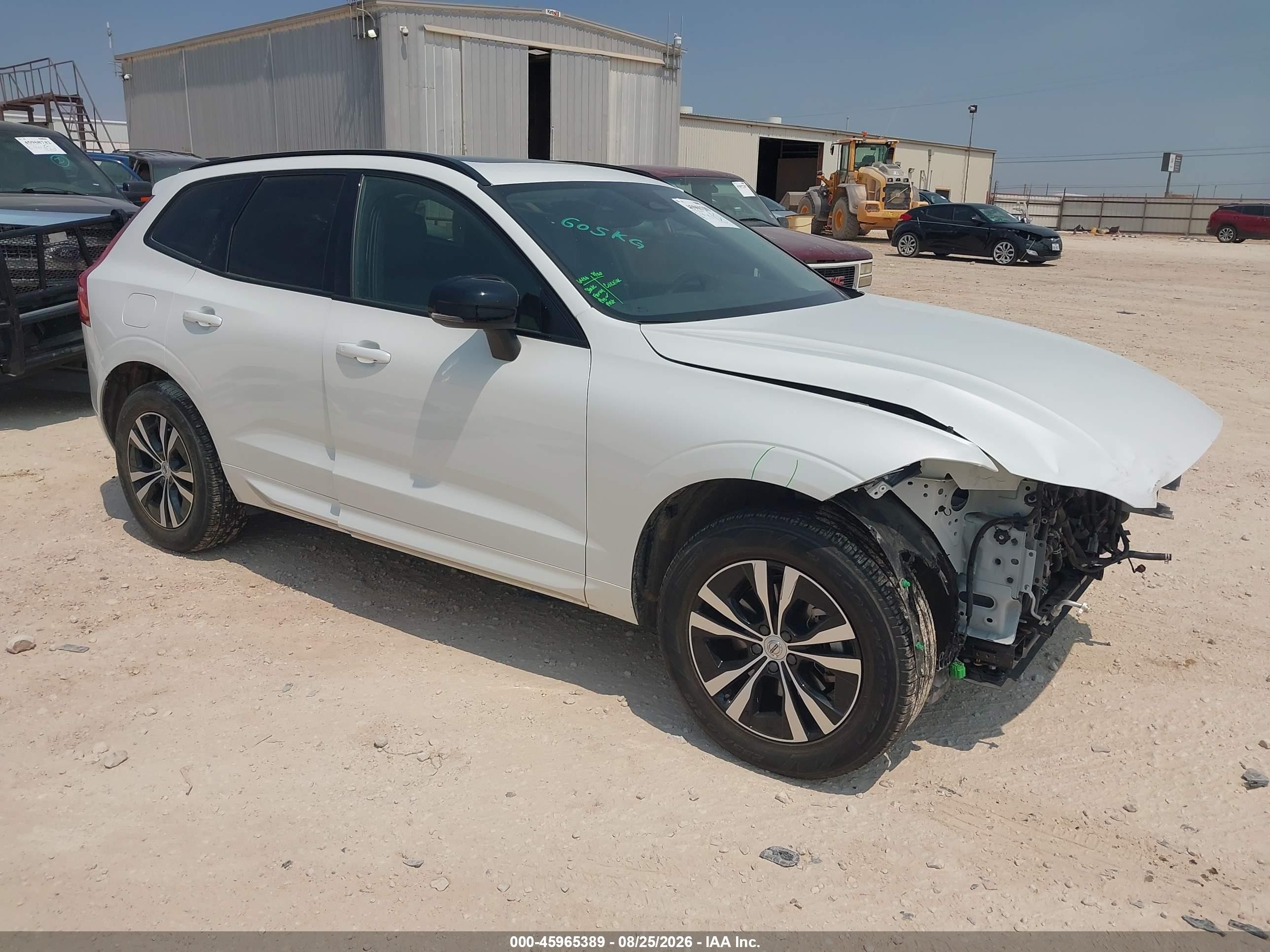 2025 Volvo XC60 VIN YV4M12RJ2S1092499 — IAAI salvage auction photo