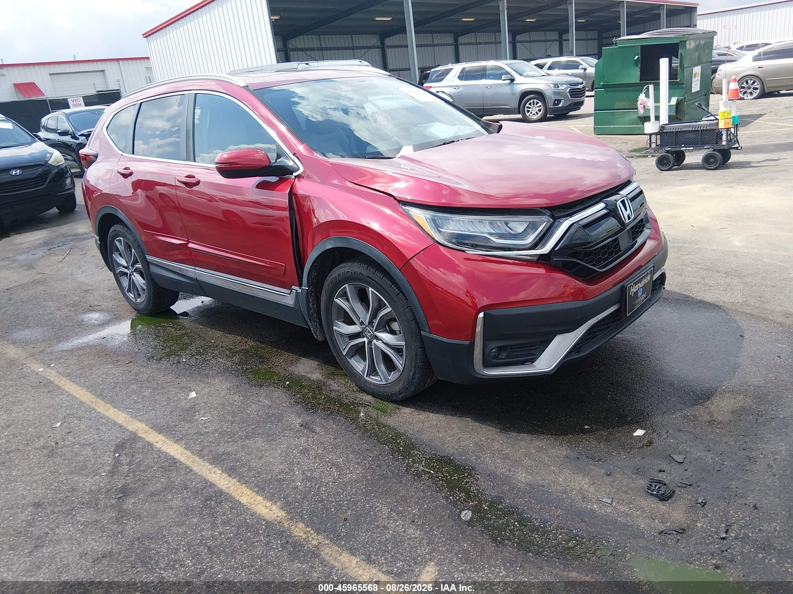2020 Honda CR-V VIN 5J6RW1H92LL001534 — IAAI salvage auction photo