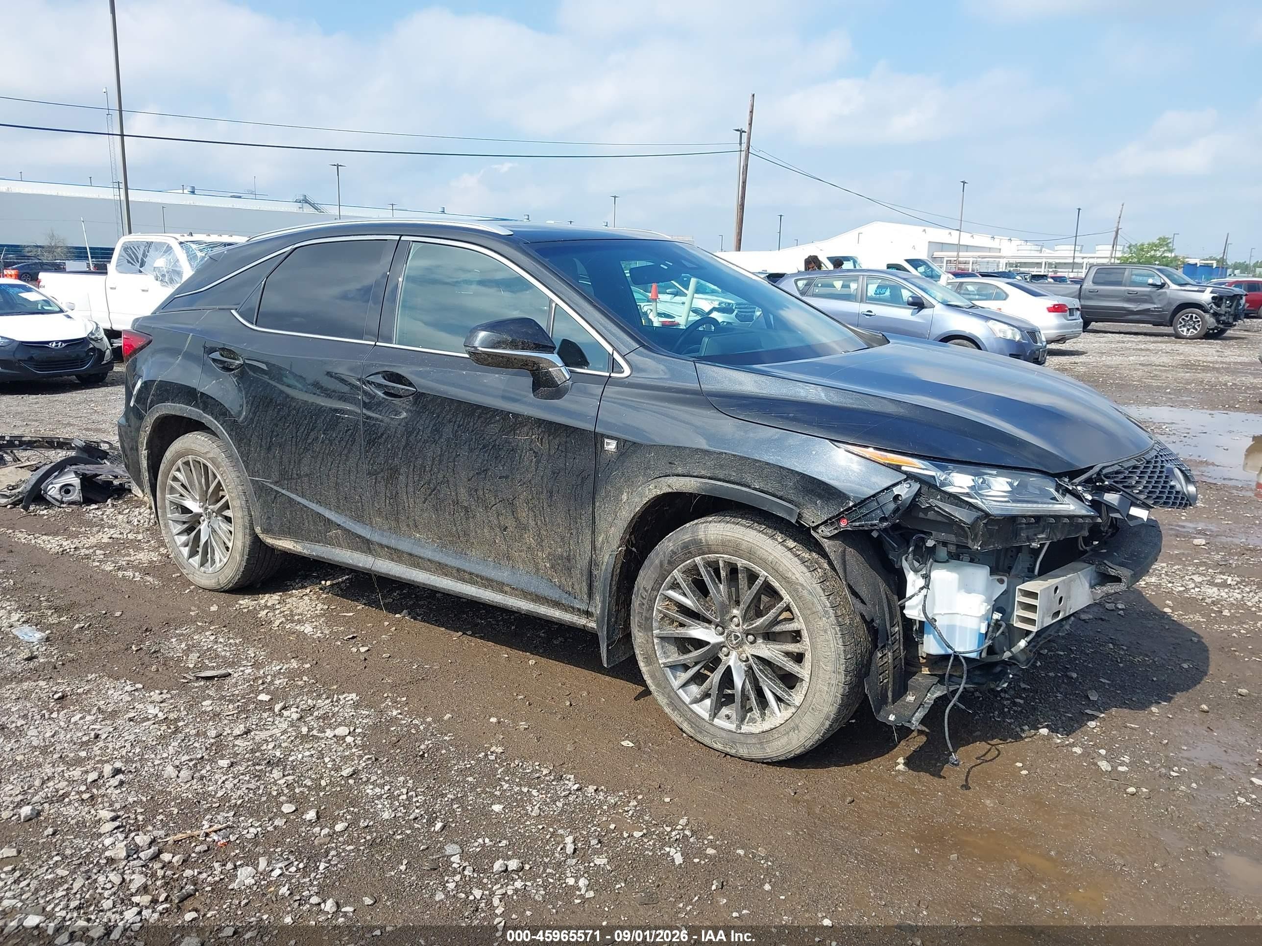 2017 Lexus Rx VIN 2T2BZMCA6HC069797 IAAI salvage auction — Front End, Mv-907A (New York), sold $14,900 on 2026-09-04 (photo 1)