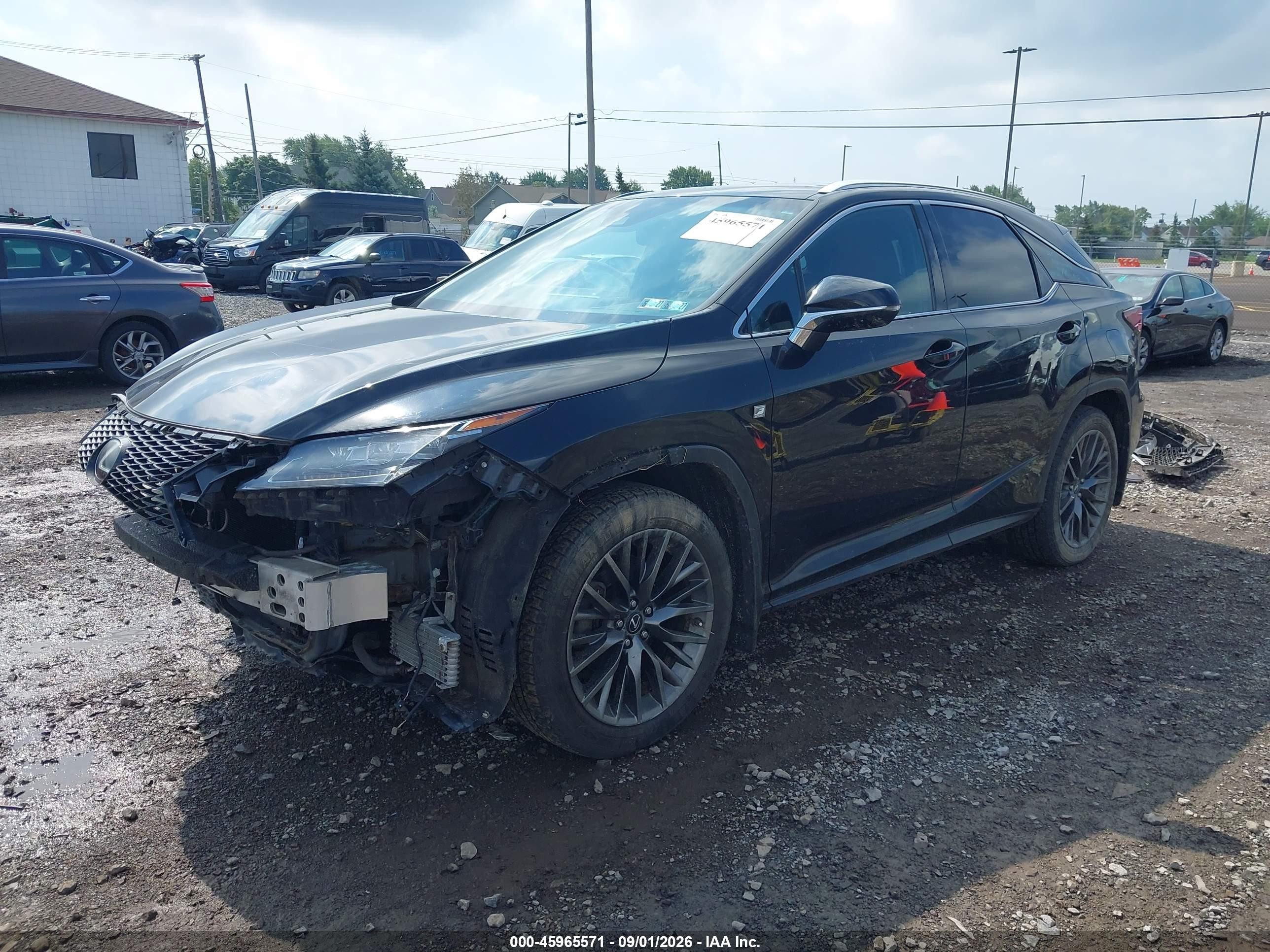 2017 Lexus Rx VIN 2T2BZMCA6HC069797 IAAI salvage auction — Front End, Mv-907A (New York), sold $14,900 on 2026-09-04 (photo 2)